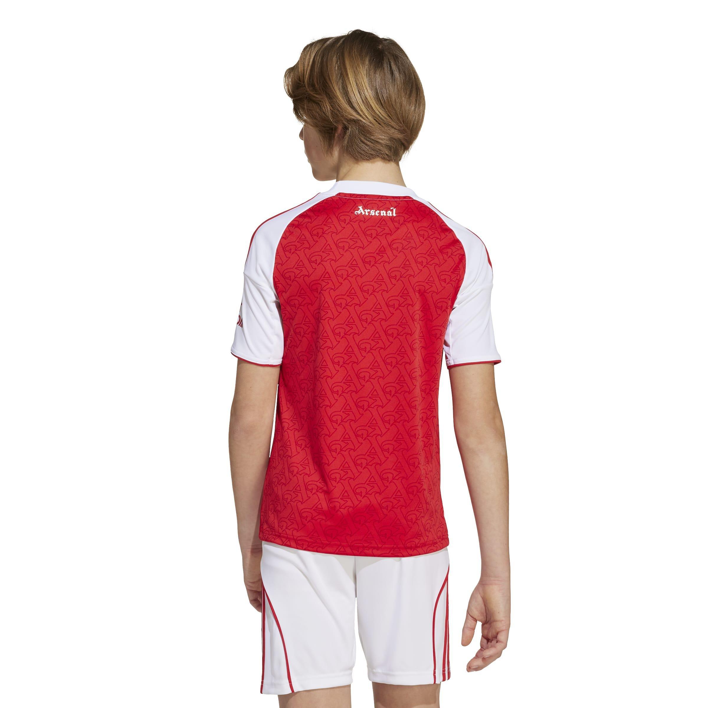 Kids Unisex Arsenal 25/26 Home Jersey, Red, A701_ONE, large image number 3
