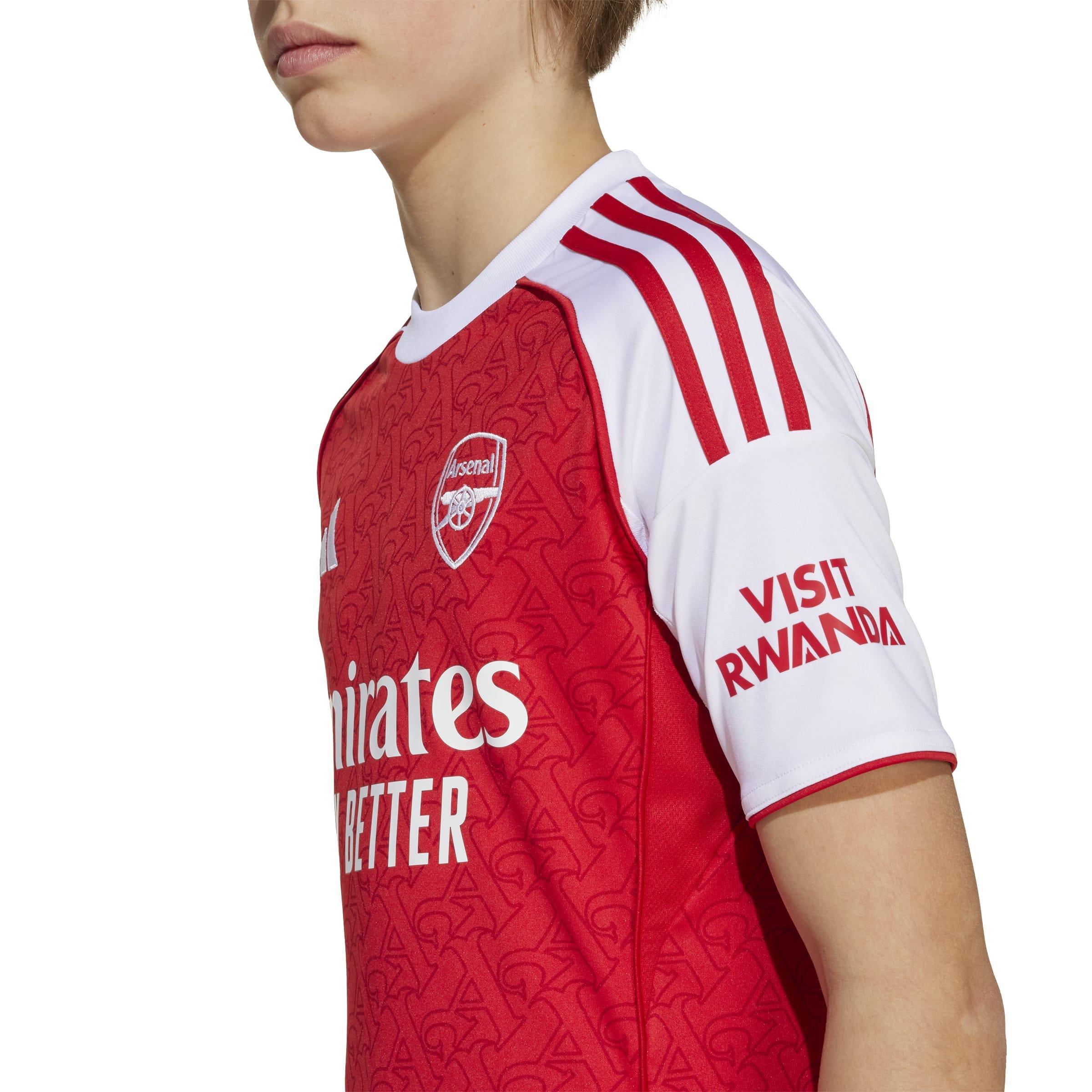Kids Unisex Arsenal 25/26 Home Jersey, Red, A701_ONE, large image number 4