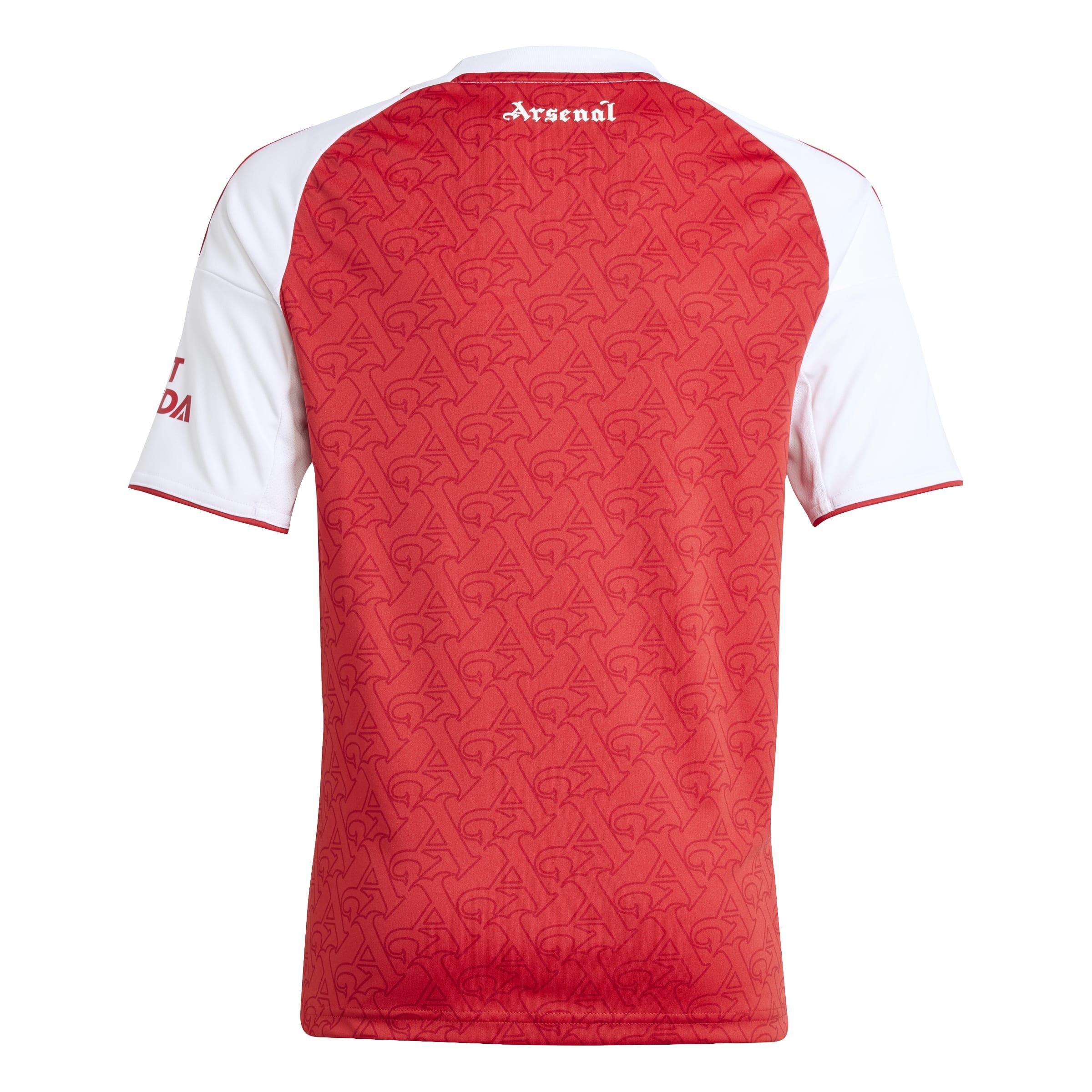 Kids Unisex Arsenal 25/26 Home Jersey, Red, A701_ONE, large image number 4