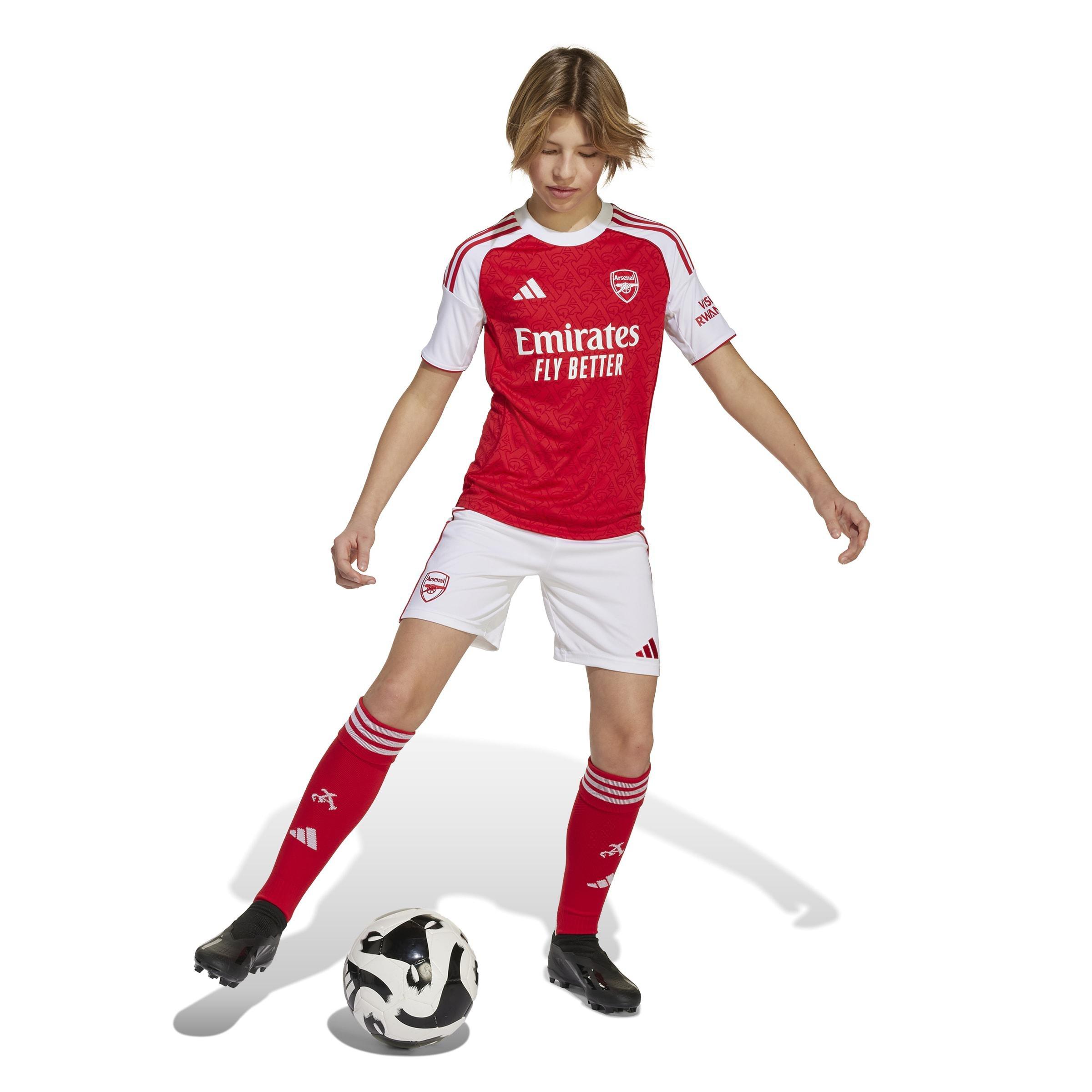 Kids Unisex Arsenal 25/26 Home Jersey, Red, A701_ONE, large image number 13