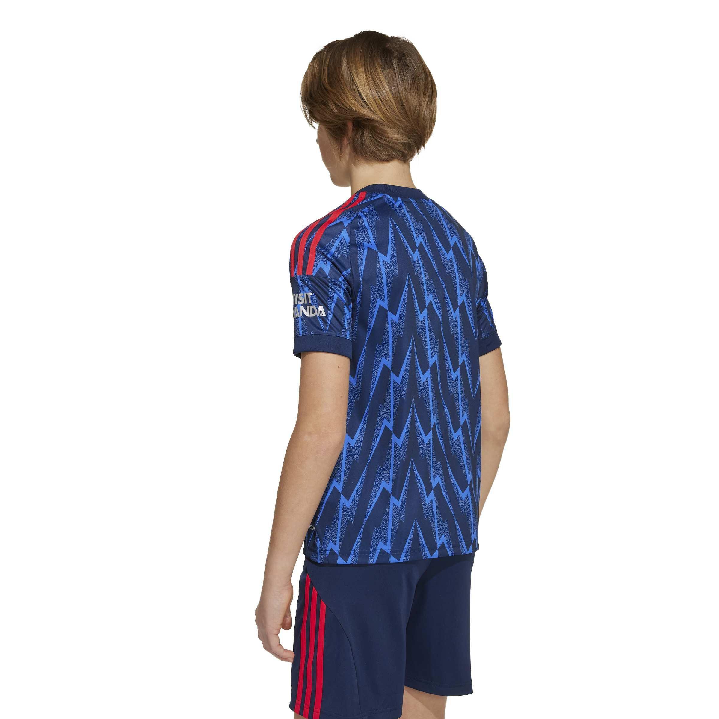 Kids Unisex Arsenal 25/26 Away Jersey, Blue, A701_ONE, large image number 2