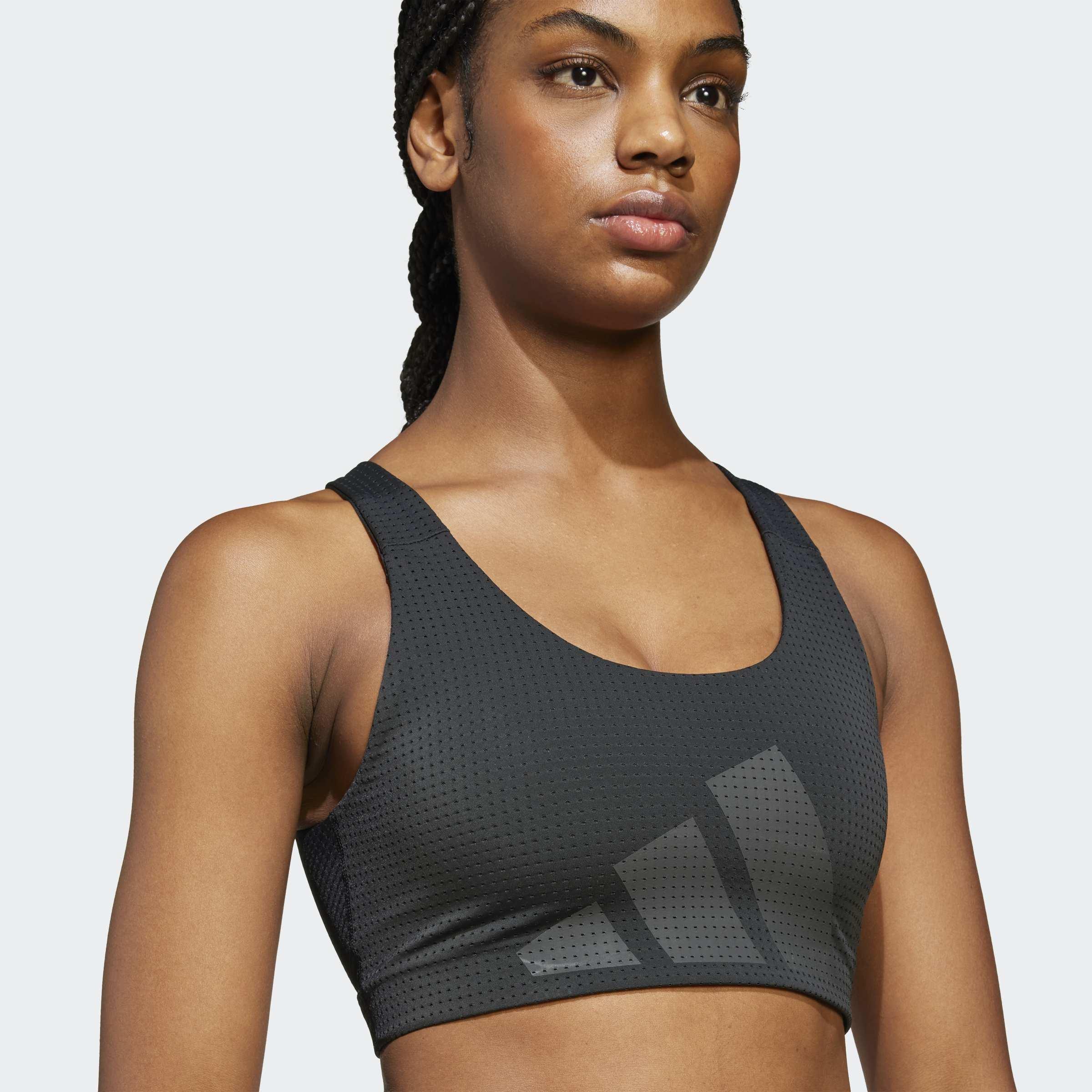Powerimpact Hiit Medium-Support Training Bra, Black, A701_ONE, large image number 3