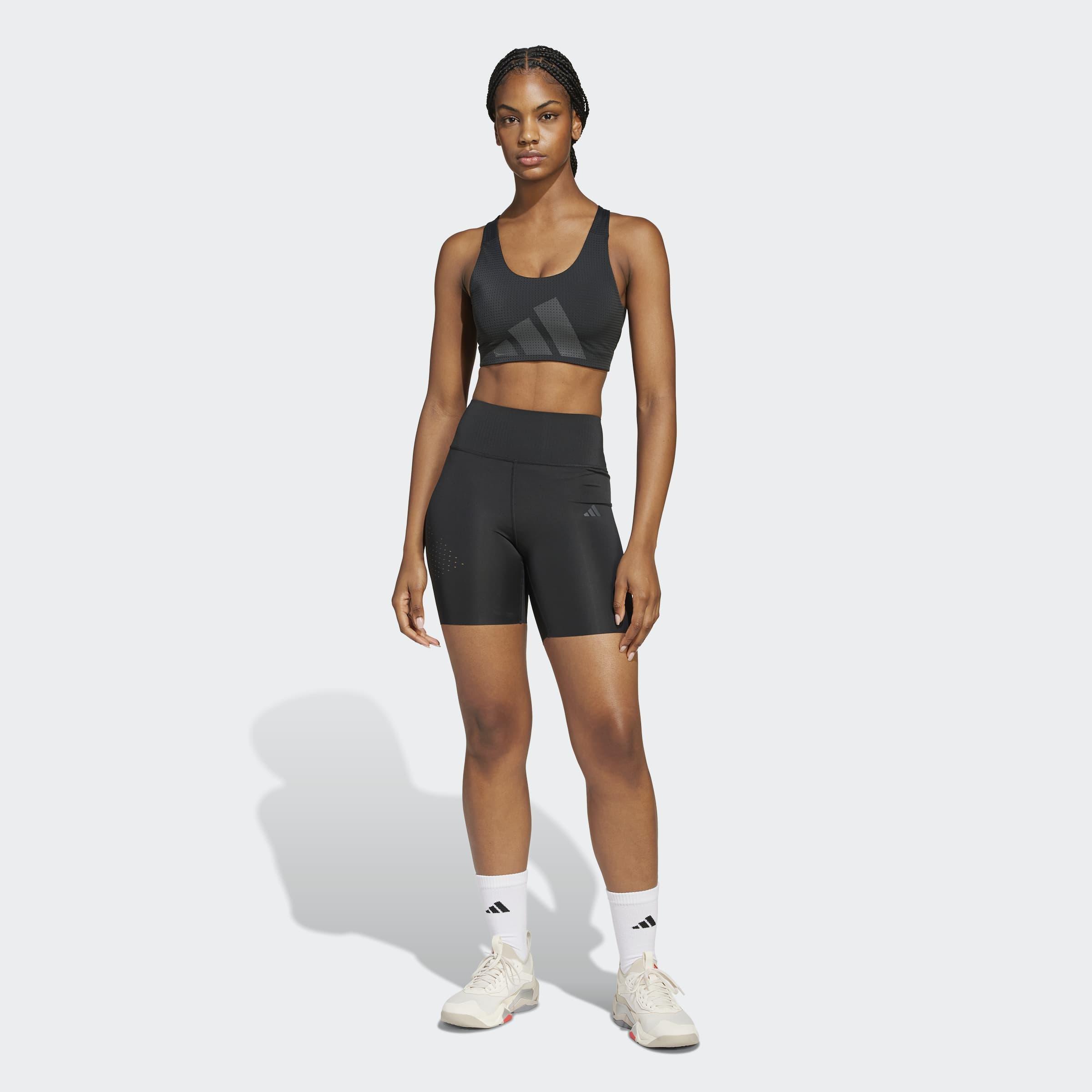 Powerimpact Hiit Medium-Support Training Bra, Black, A701_ONE, large image number 6