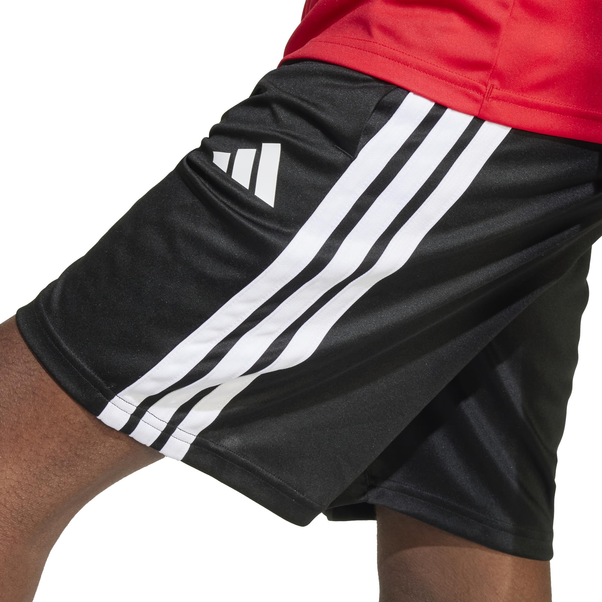 Unisex Kids Train Essentials 3-Stripes Tee Set, Red, A701_ONE, large image number 3