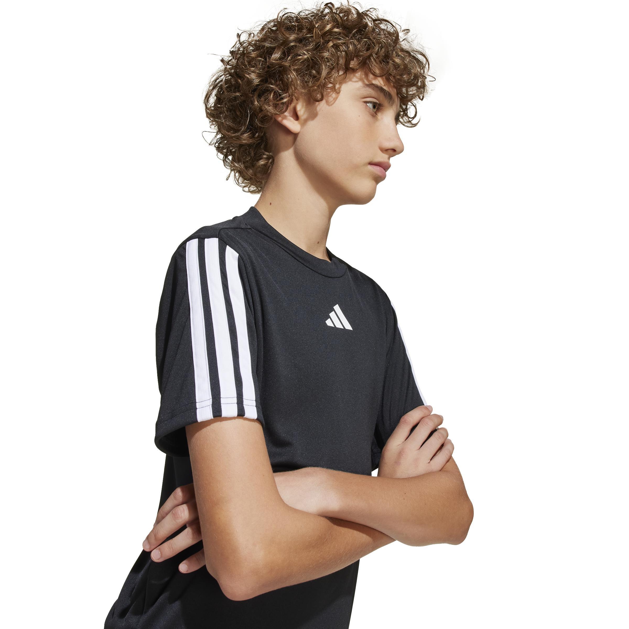 Kids Train Essentials 3-Stripes T-Shirt Kids, A701_ONE, large image number 4