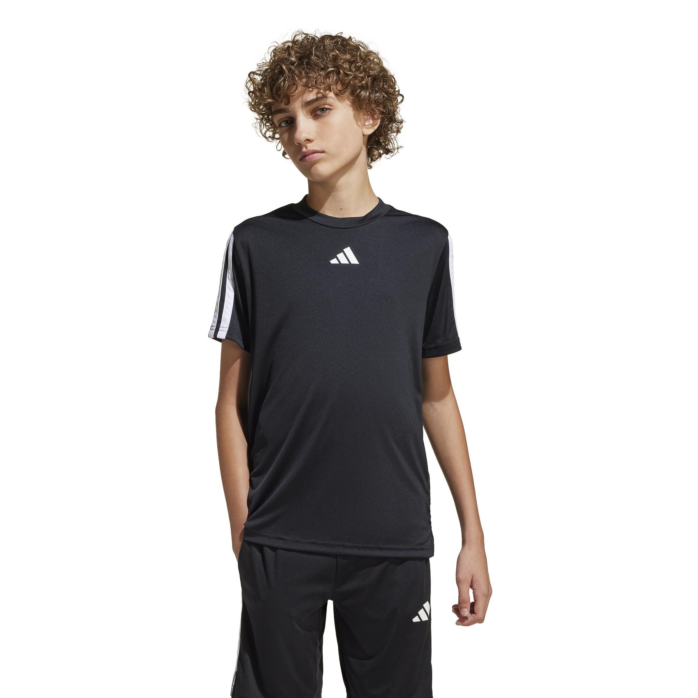 Kids Train Essentials 3-Stripes T-Shirt Kids, A701_ONE, large image number 5
