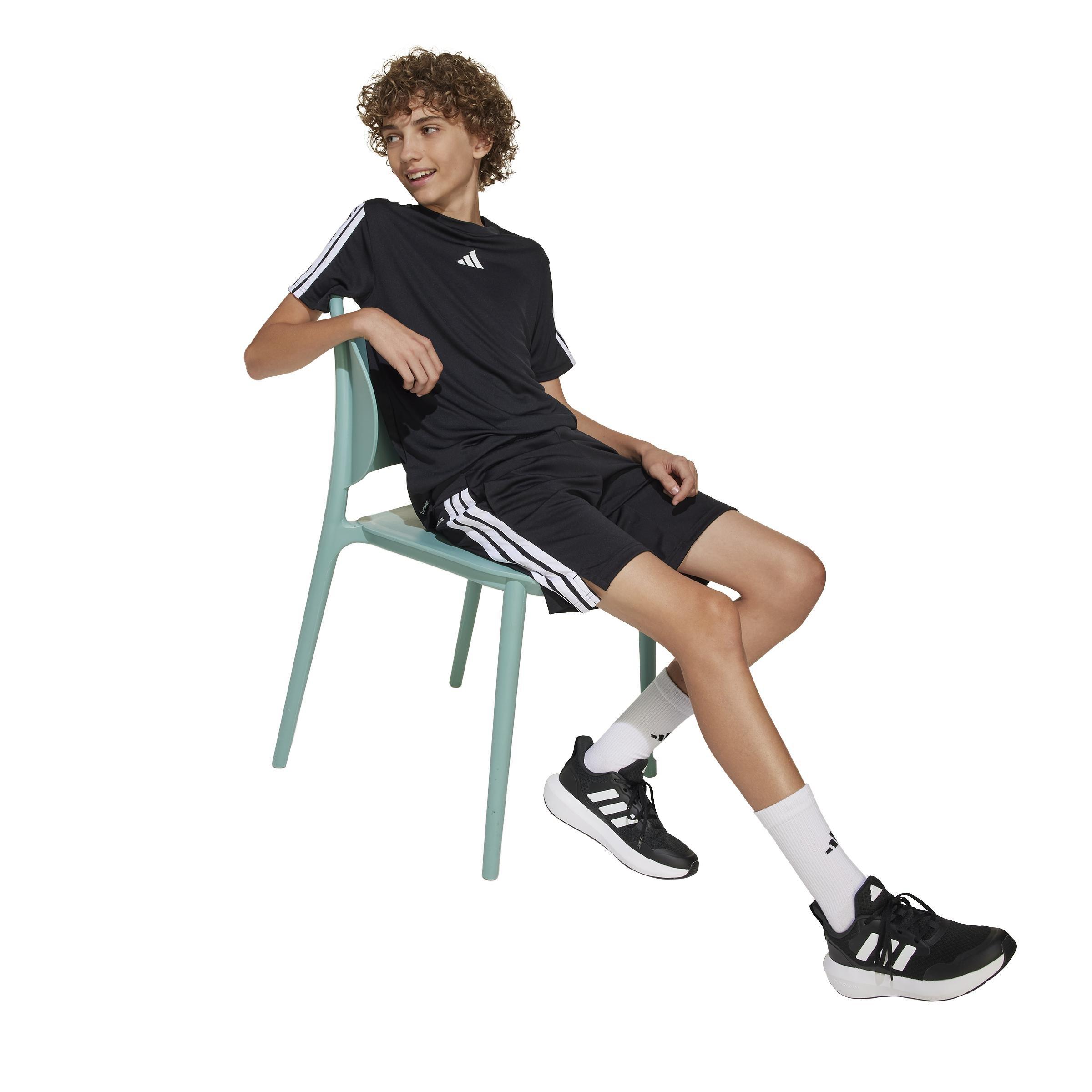 Kids Train Essentials 3-Stripes T-Shirt Kids, A701_ONE, large image number 7