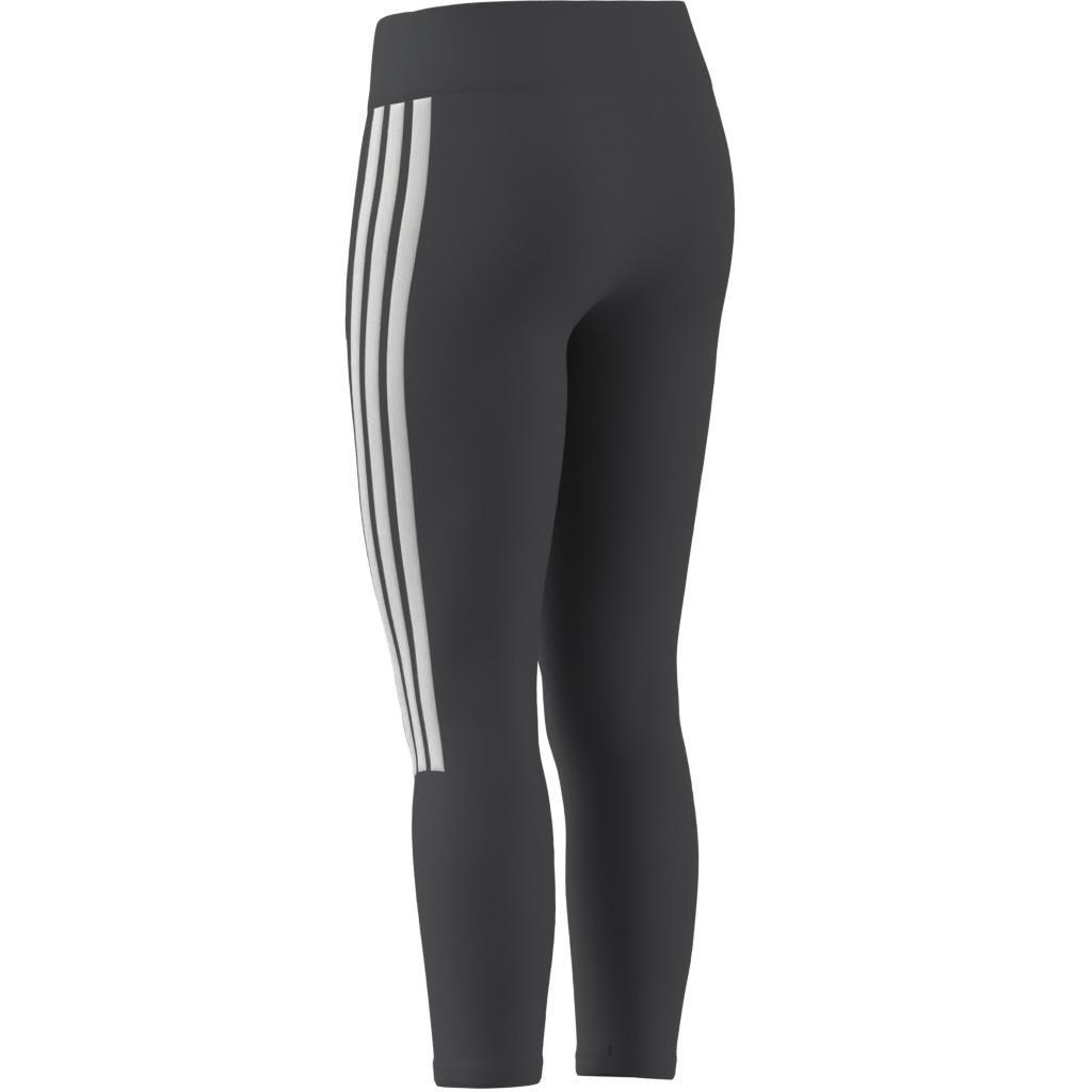 Kids Train Essentials 3-Stripes Leggings, Grey, , large image number 6