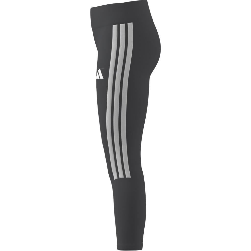 Kids Train Essentials 3-Stripes Leggings, Grey, , large image number 11