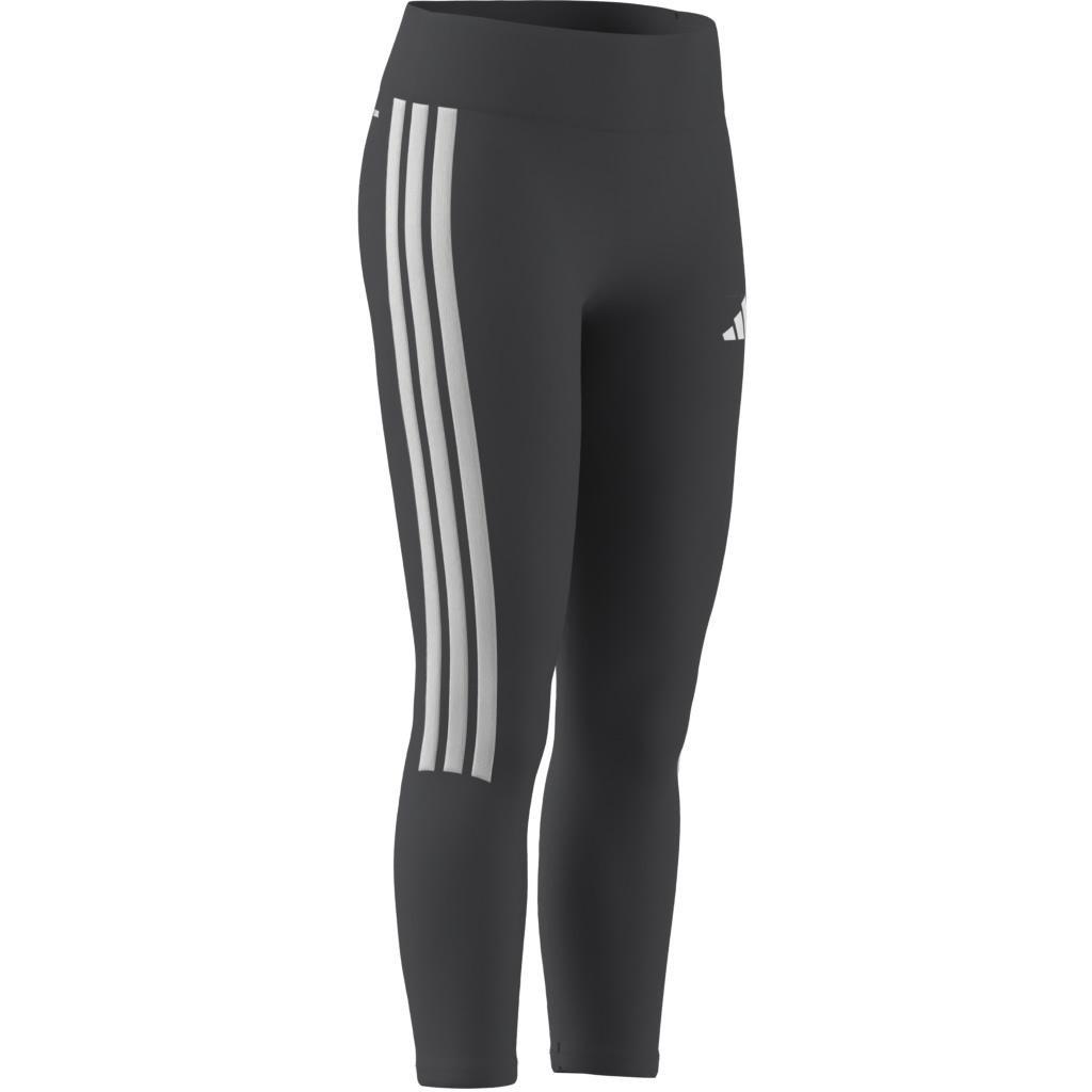 Kids Train Essentials 3-Stripes Leggings, Grey, , large image number 12