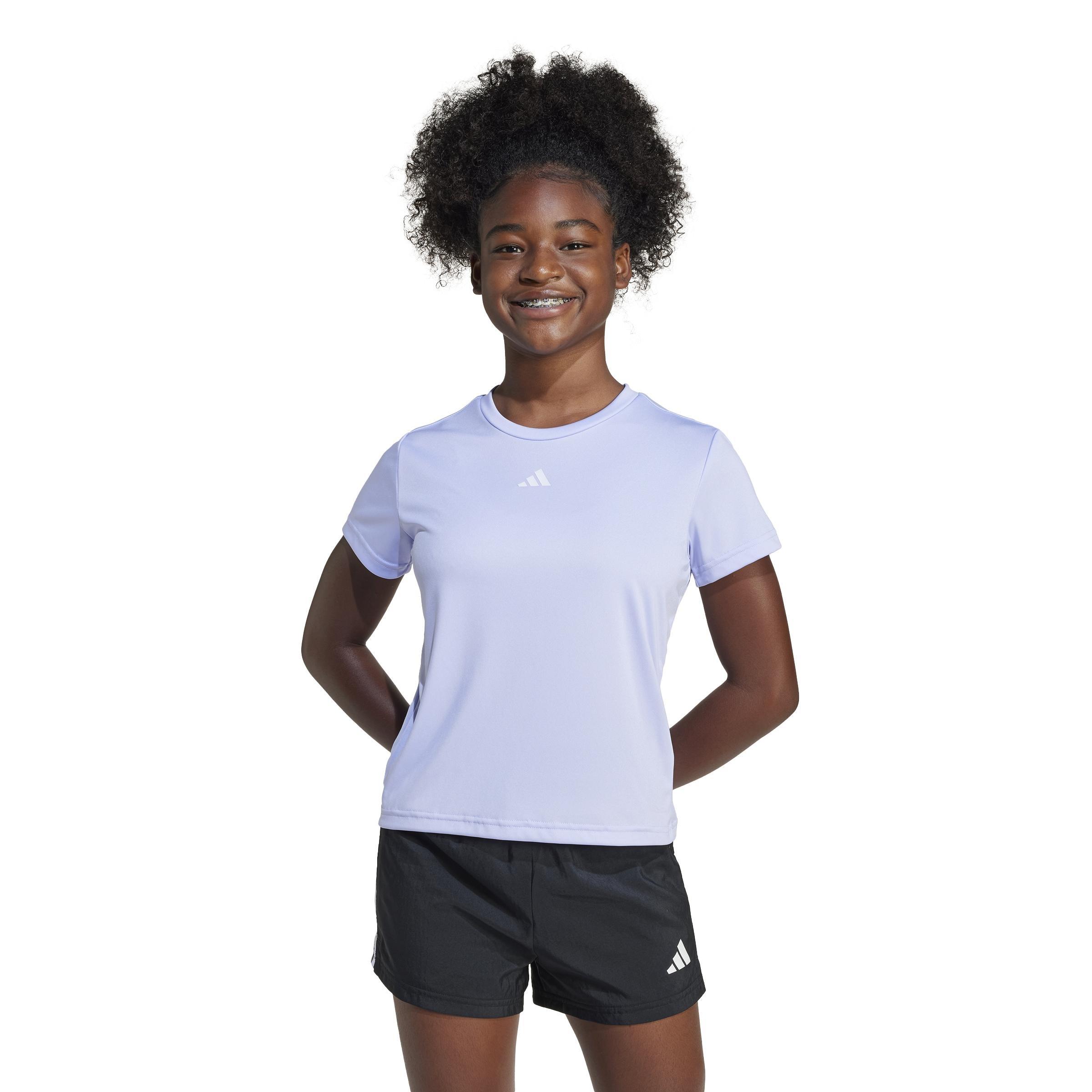 Kids Train Essentials Regular Fit Logo Training T-Shirt Kids, A701_ONE, large image number 6