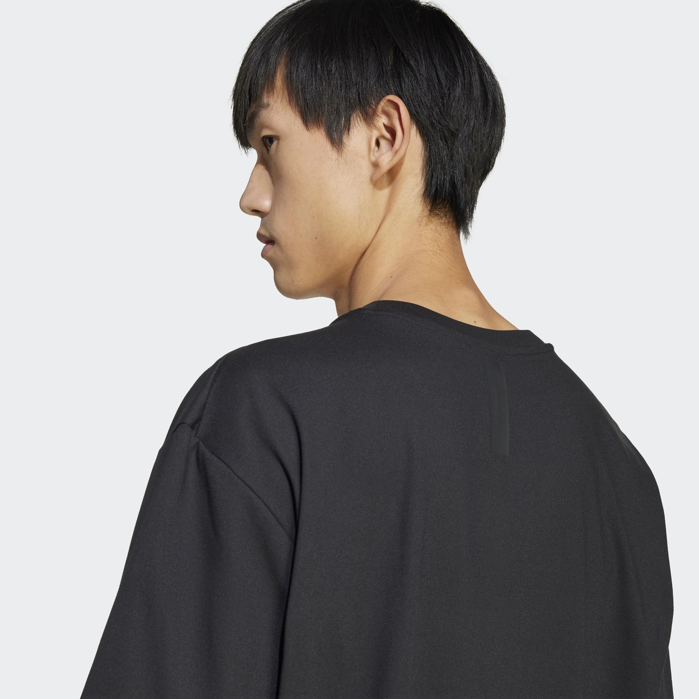 Adidas Z.N.E. Loose-Fit T-Shirt, Black, A701_ONE, large image number 3