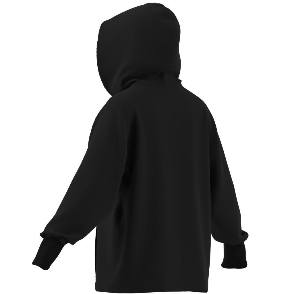 ALL SZN French Terry Loose Full-Zip Hoodie, Black, A701_ONE, large image number 8