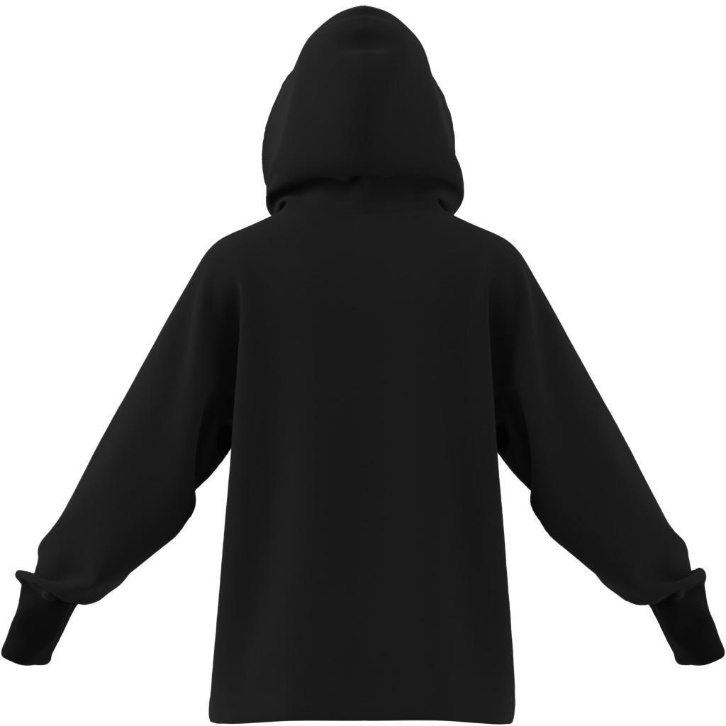 ALL SZN French Terry Loose Full-Zip Hoodie, Black, A701_ONE, large image number 9