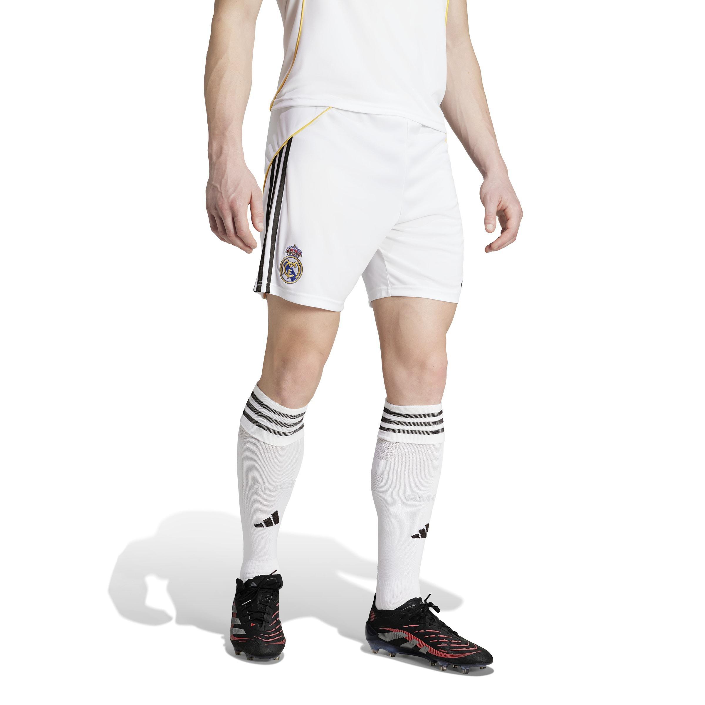 Real Madrid 25/26 Home Shorts, White, A701_ONE, large image number 4