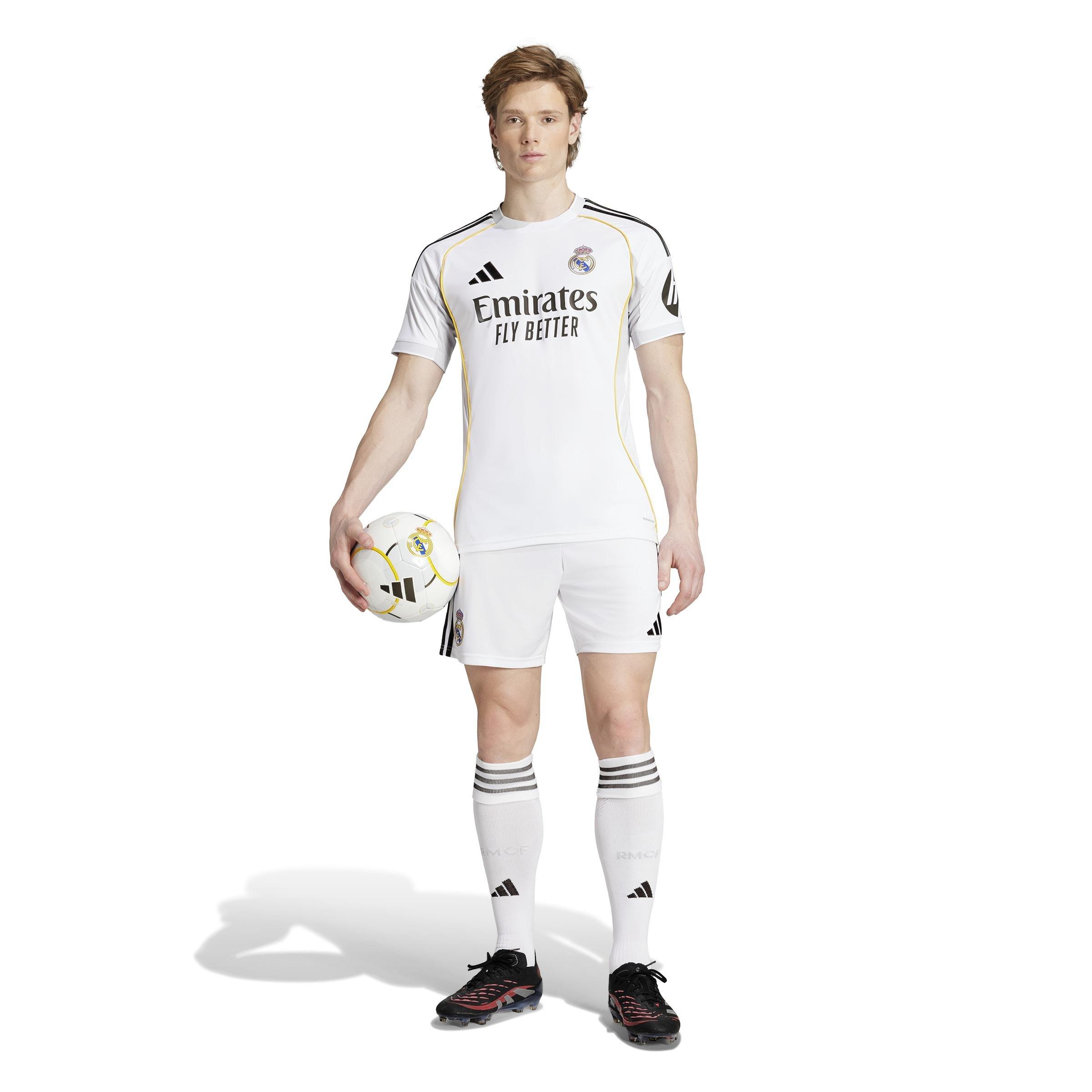 Real Madrid 25/26 Home Shorts, White, A701_ONE, large image number 4