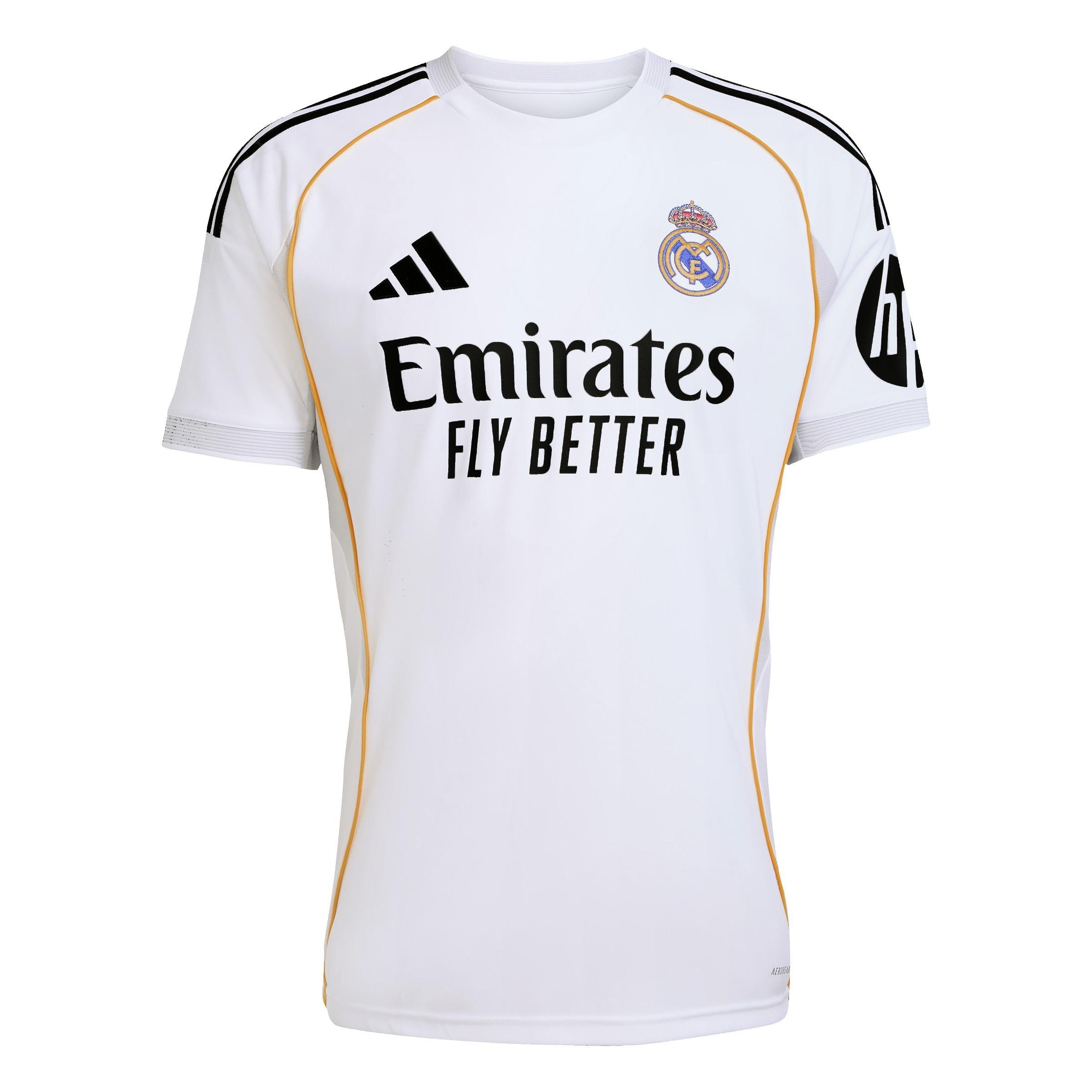Real Madrid 25/26 Home Jersey, White, A701_ONE, medium