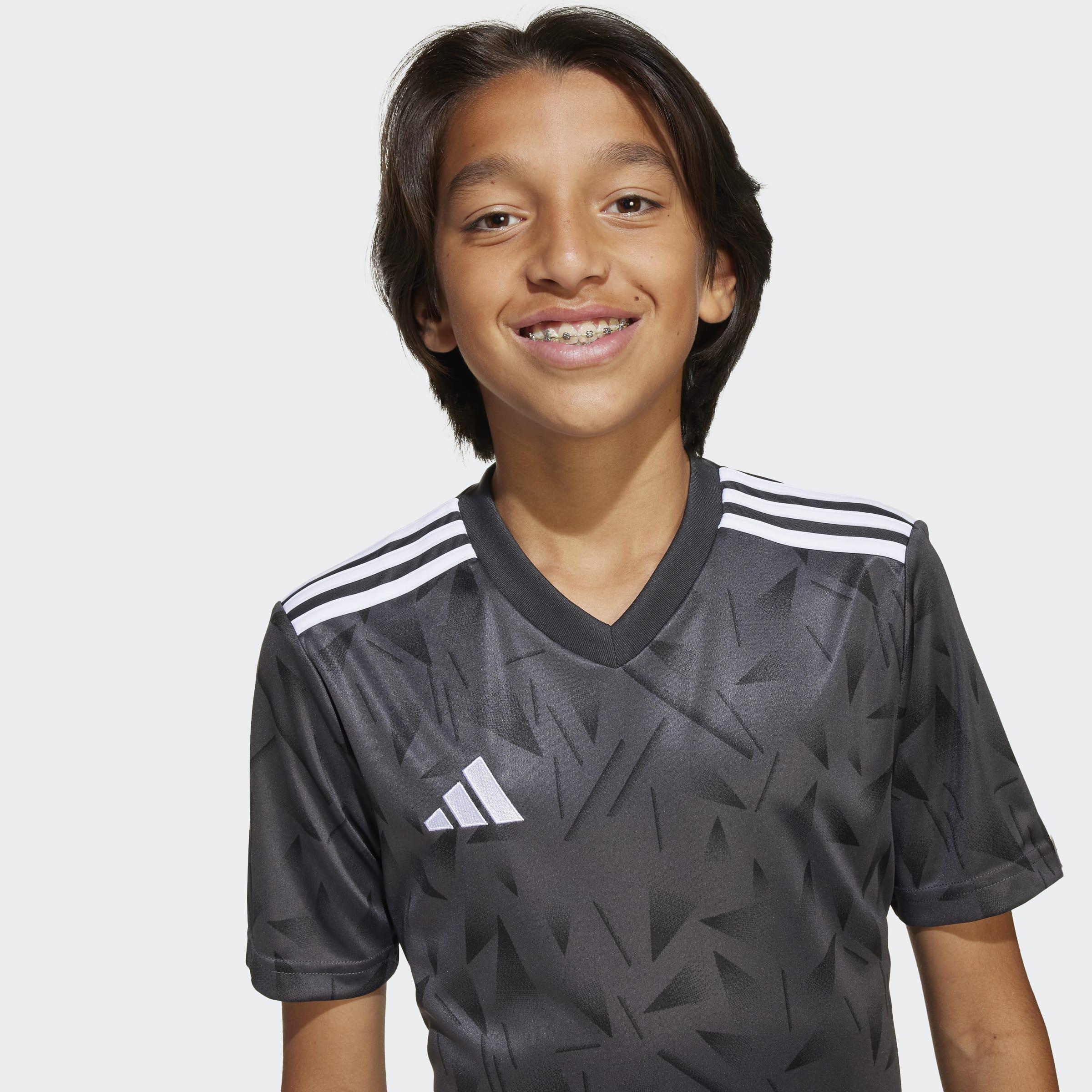 Kids Unisex Team Icon 25 Jersey, Black, A701_ONE, large image number 5