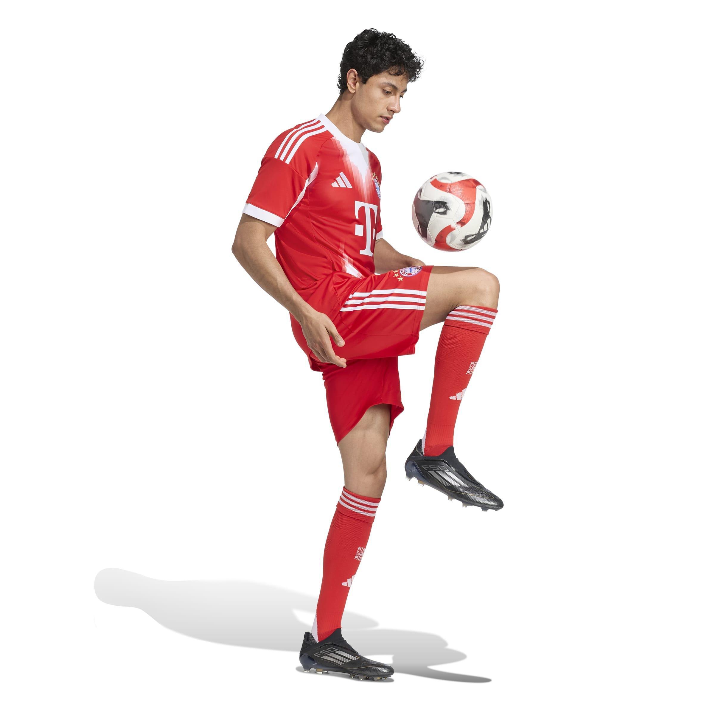 FC Bayern 25/26 Home Shorts, Red, A701_ONE, large image number 4