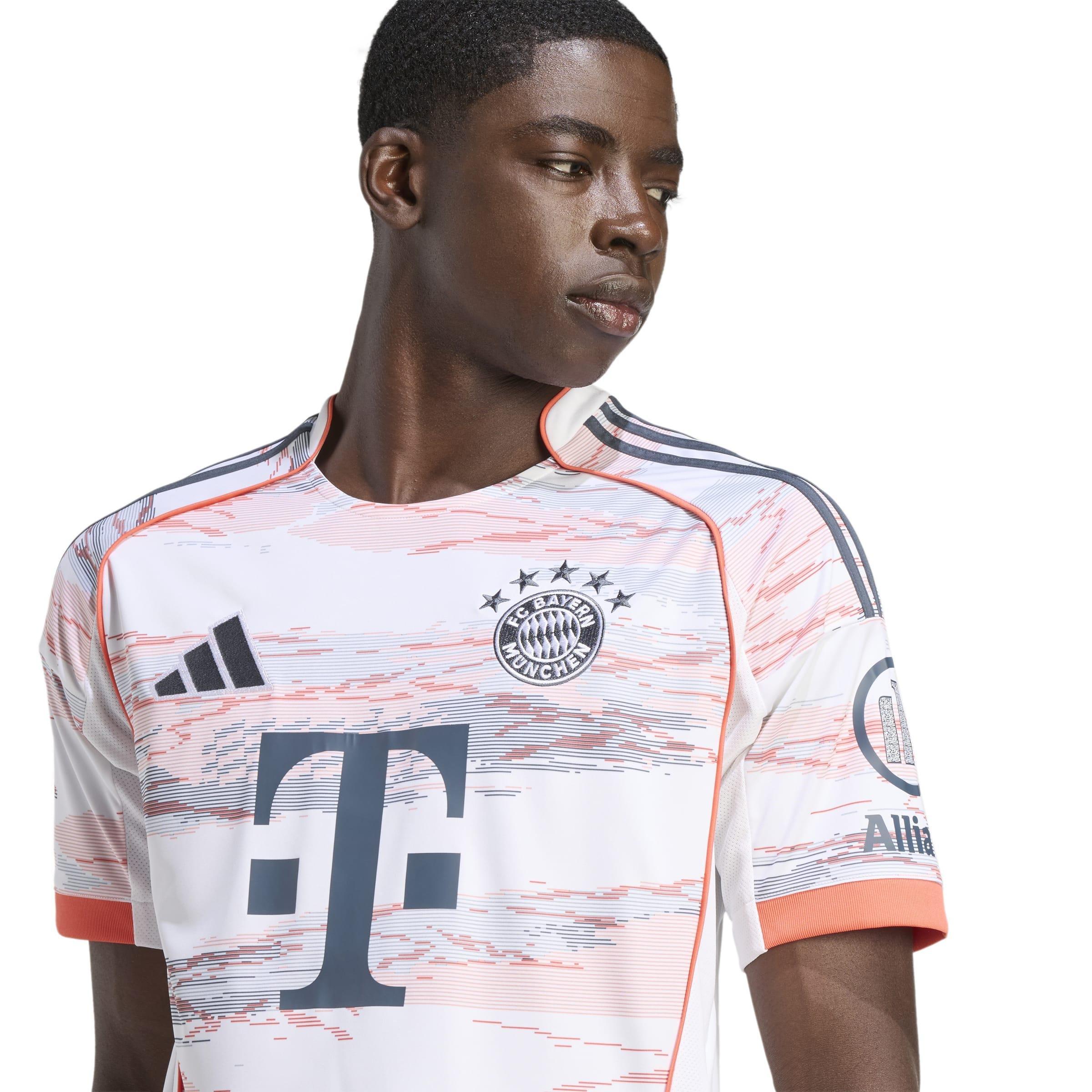 FC Bayern 25/26 Away Jersey, White, A701_ONE, large image number 3