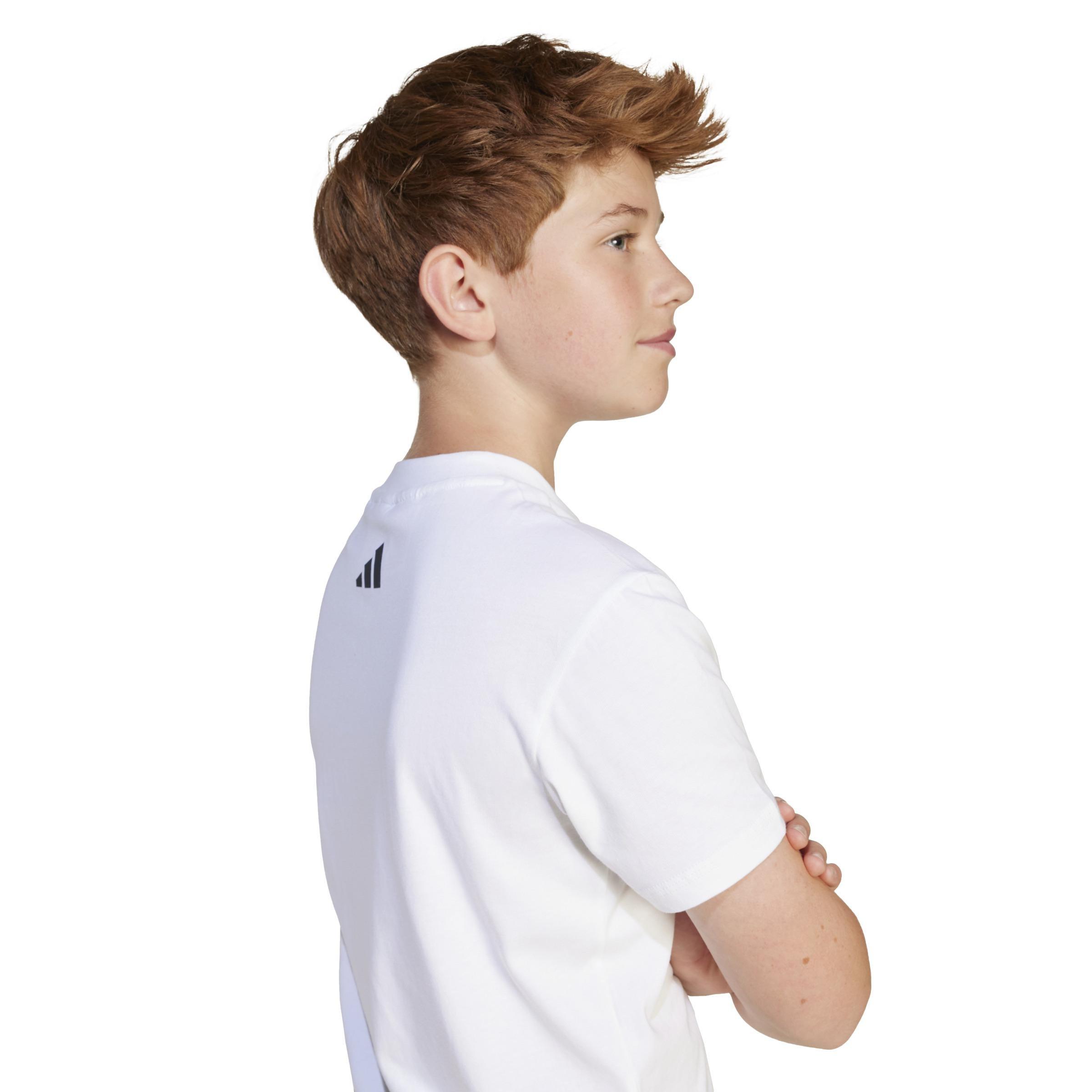 Unisex Kids adidas x Smileyworld Graphics Tee, White, , large image number 5