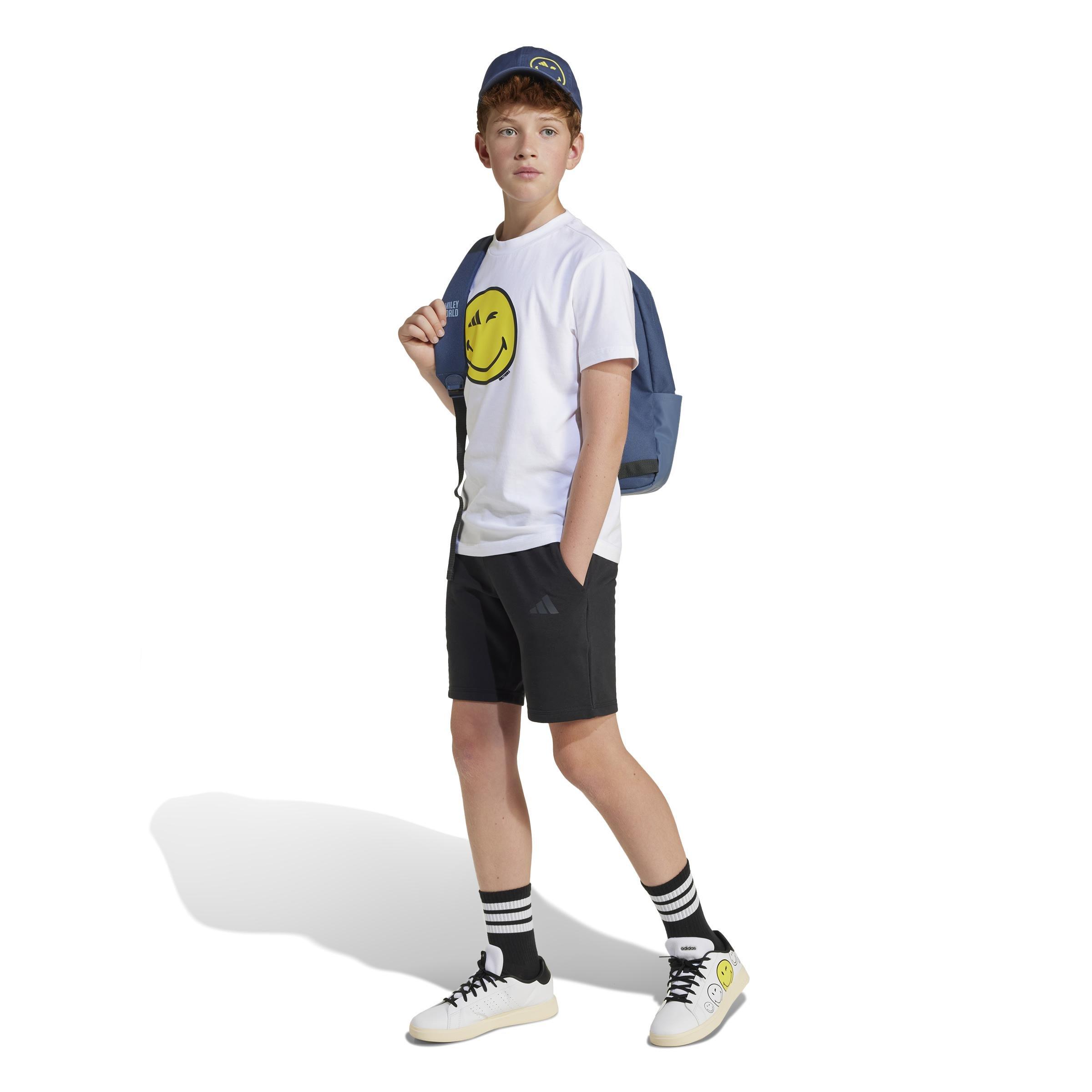 Unisex Kids adidas x Smileyworld Graphics Tee, White, , large image number 11