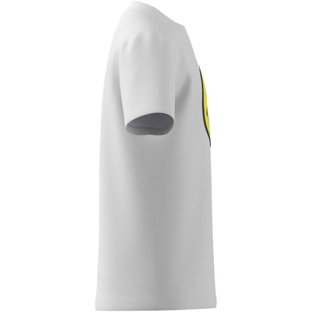 Unisex Kids adidas x Smileyworld Graphics Tee, White, , large image number 12