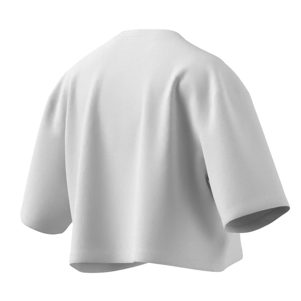 Essentials Crop T-Shirt, White, , large image number 9