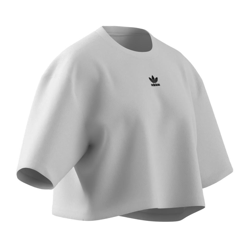 Essentials Crop T-Shirt, White, , large image number 11