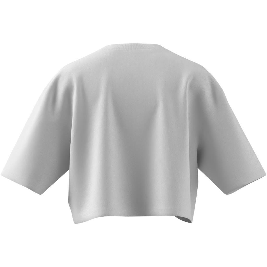 Essentials Crop T-Shirt, White, , large image number 13