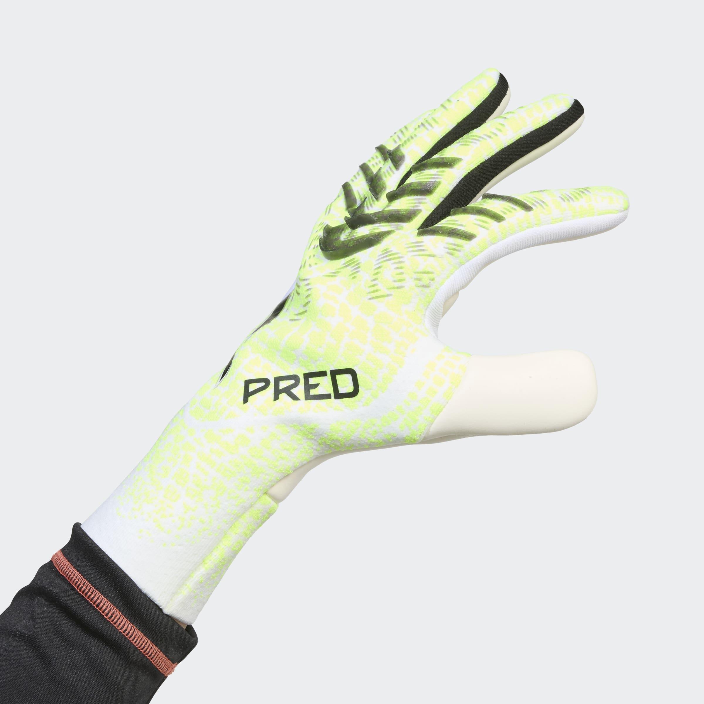 Unisex Predator Pro Goalkeeper Gloves, Green, , large image number 4