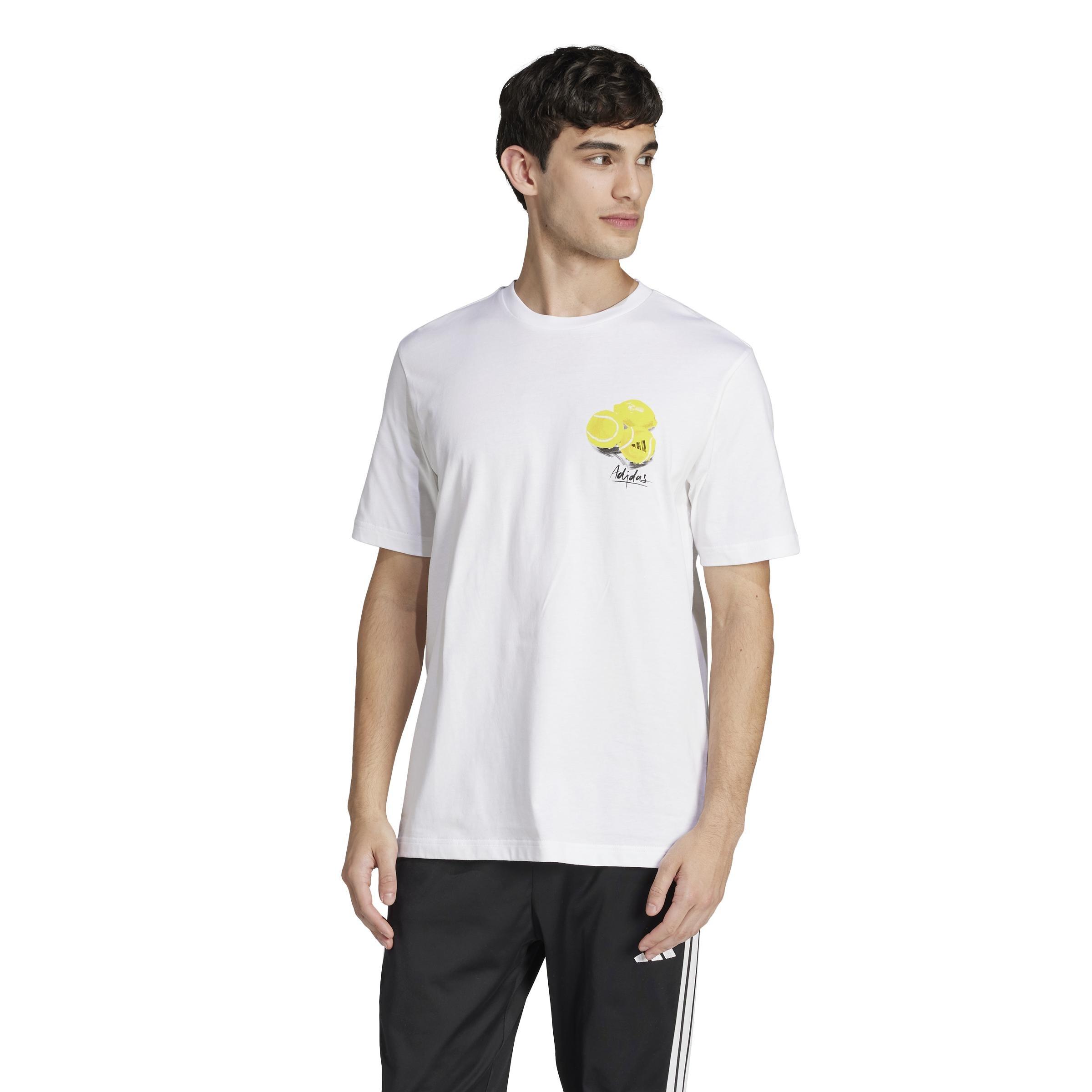 Lounge Still Life Lemons Graphic T-Shirt, White, , large image number 4