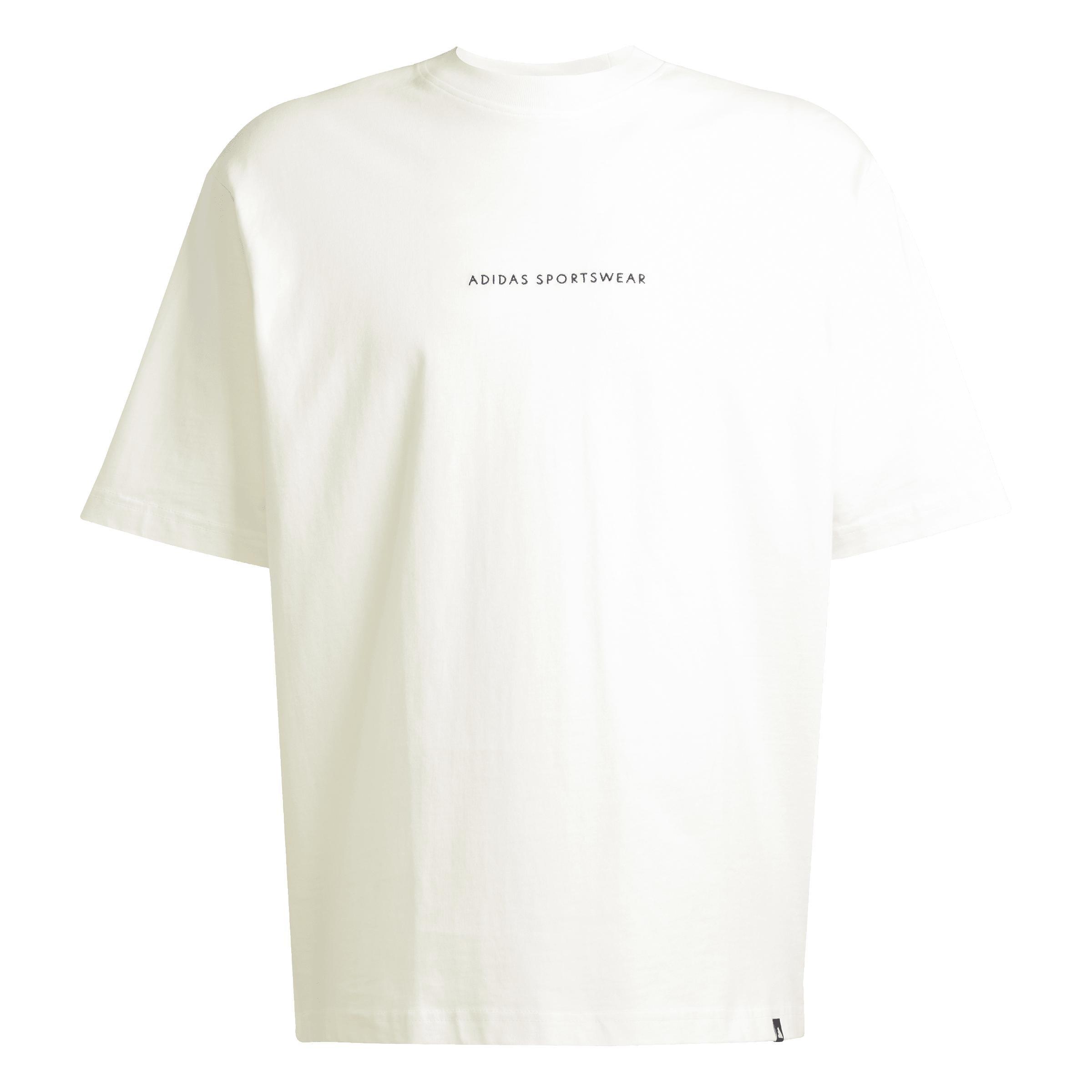 Codes Doodle Camp Graphic T-Shirt, White, , large image number 0