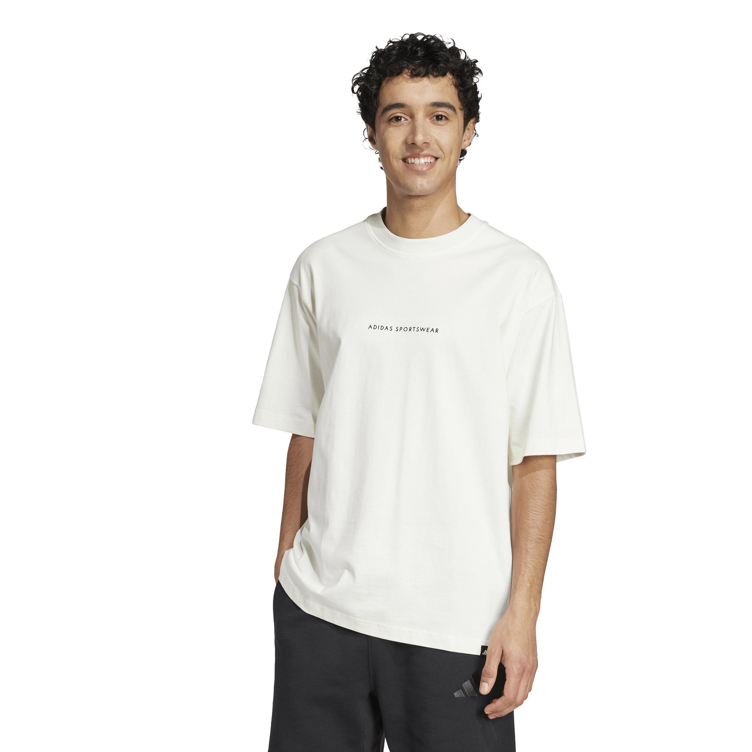 Codes Doodle Camp Graphic T-Shirt, White, , large image number 6