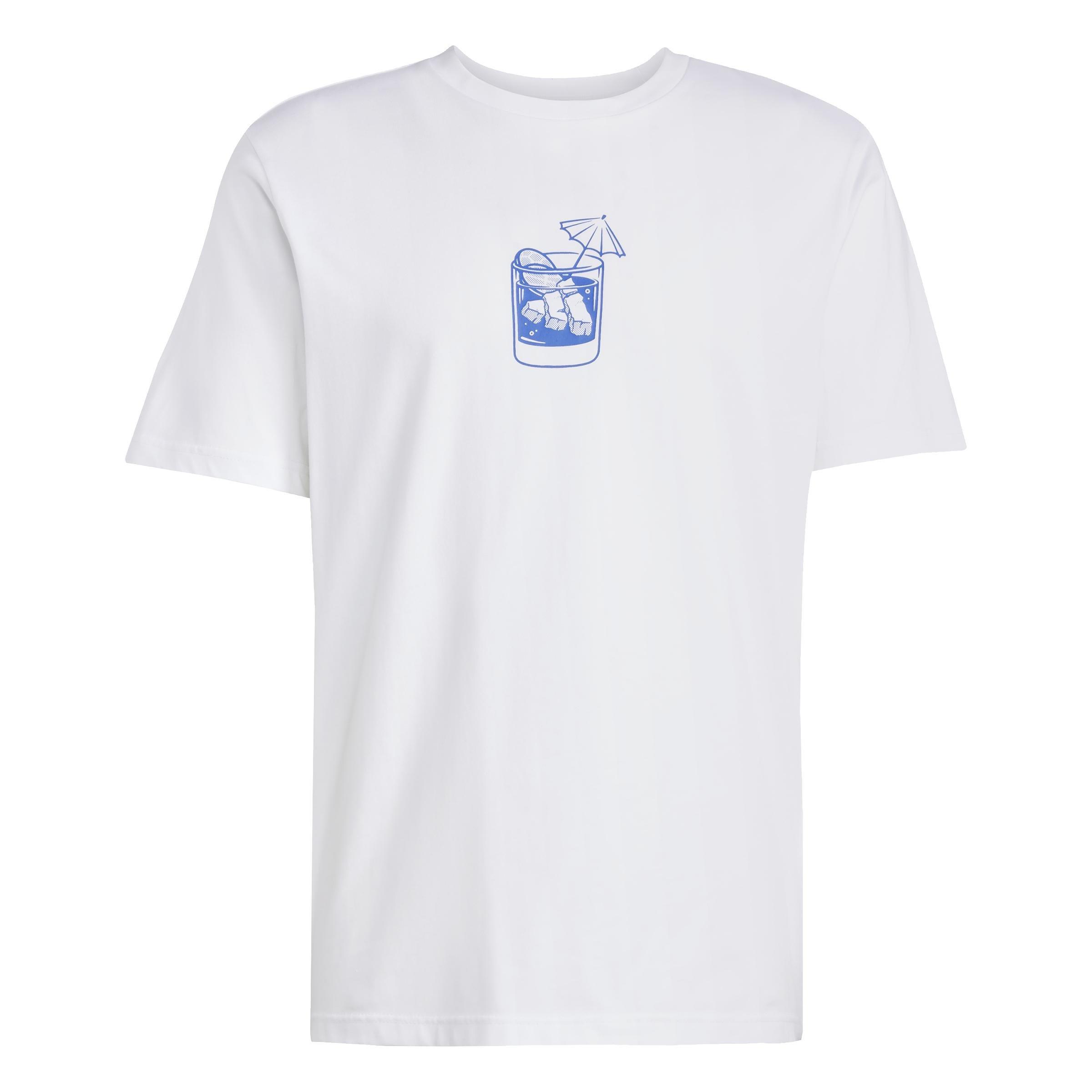 Lounge Drink Graphic Tee, White, A701_ONE, large image number 0