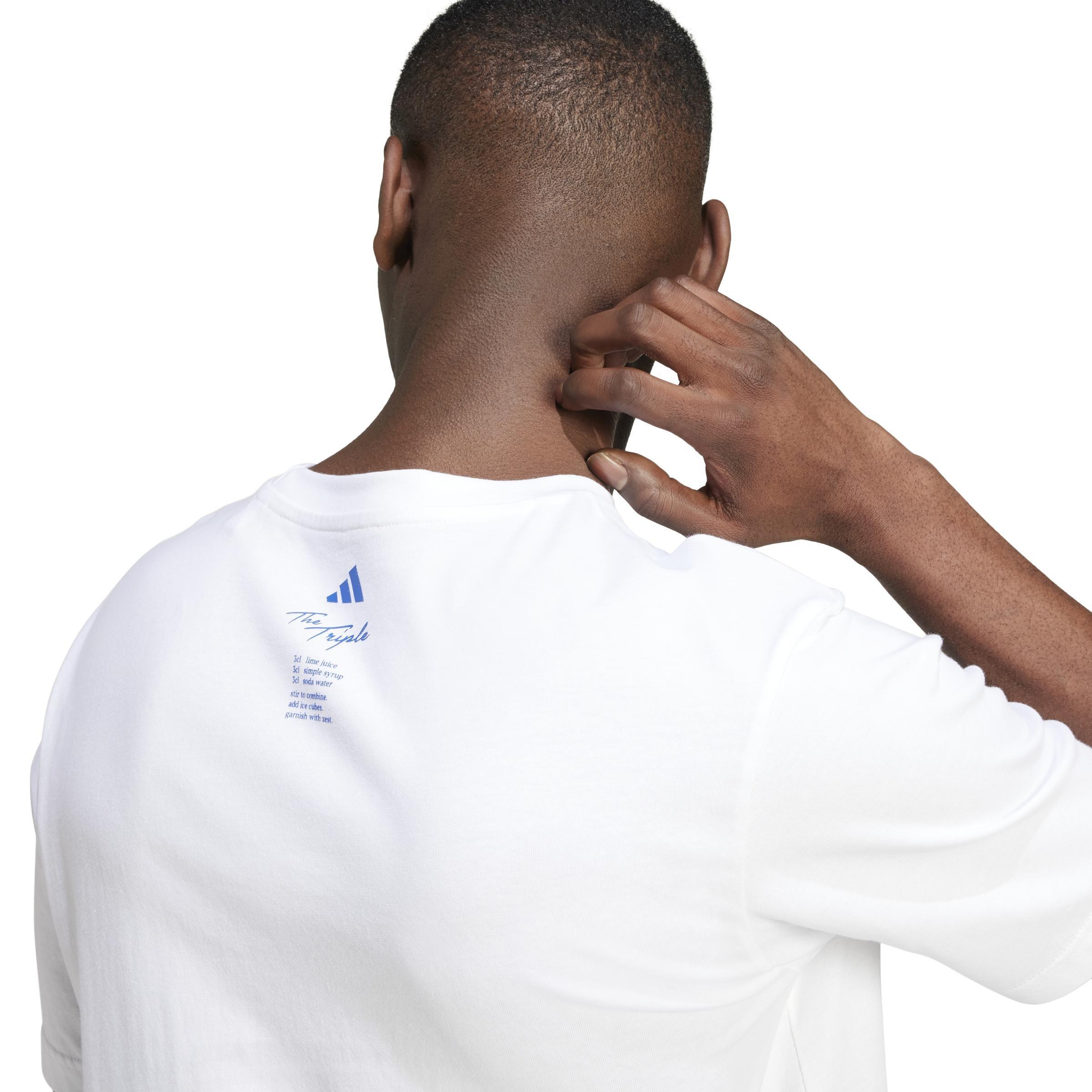 Lounge Drink Graphic Tee, White, A701_ONE, large image number 3