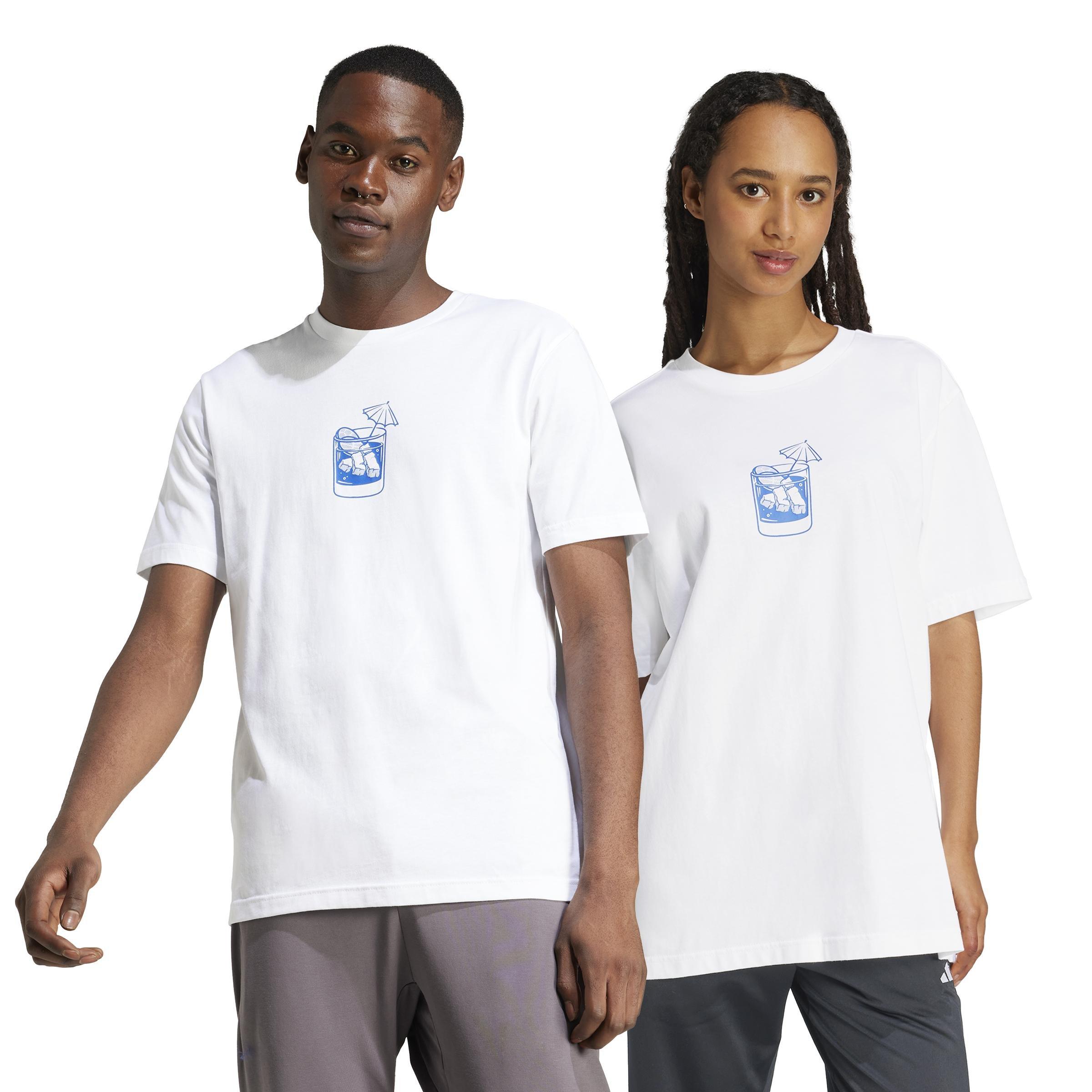 Lounge Drink Graphic Tee, White, A701_ONE, large image number 8