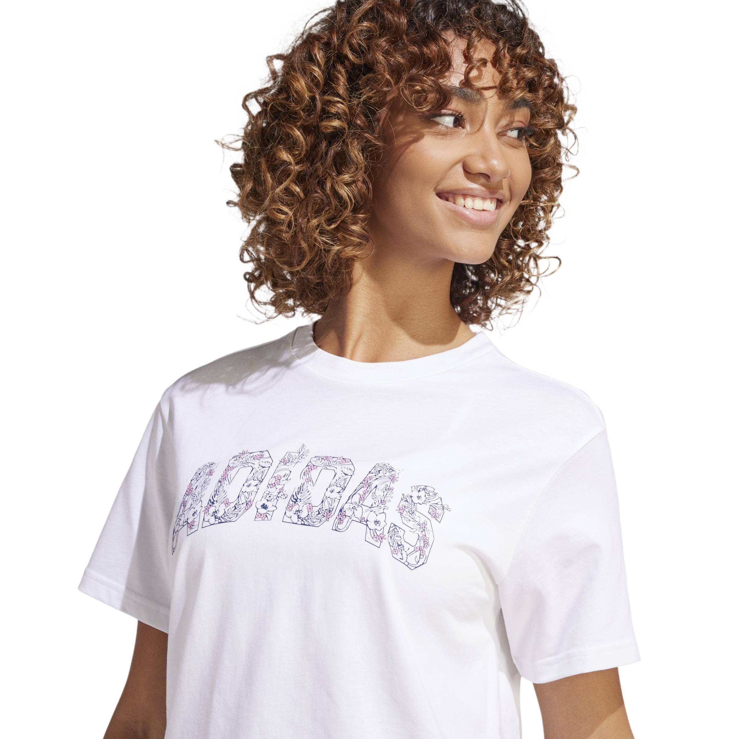 Tech Illustrate Graphic T-Shirt, White, , large image number 3