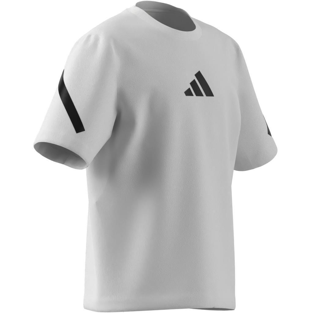 Unisex adidas Z.N.E. T-Shirt, White, A701_ONE, large image number 8