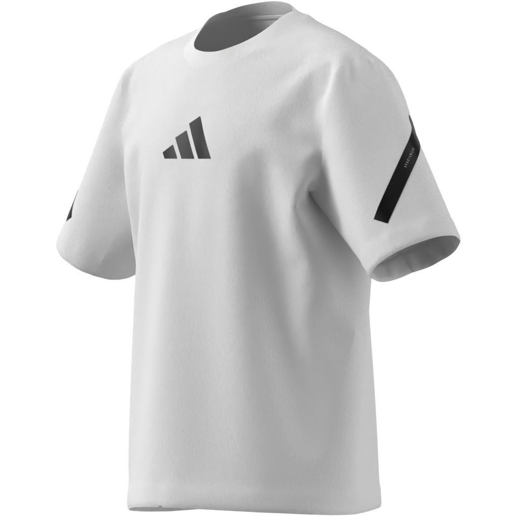 Unisex adidas Z.N.E. T-Shirt, White, A701_ONE, large image number 11