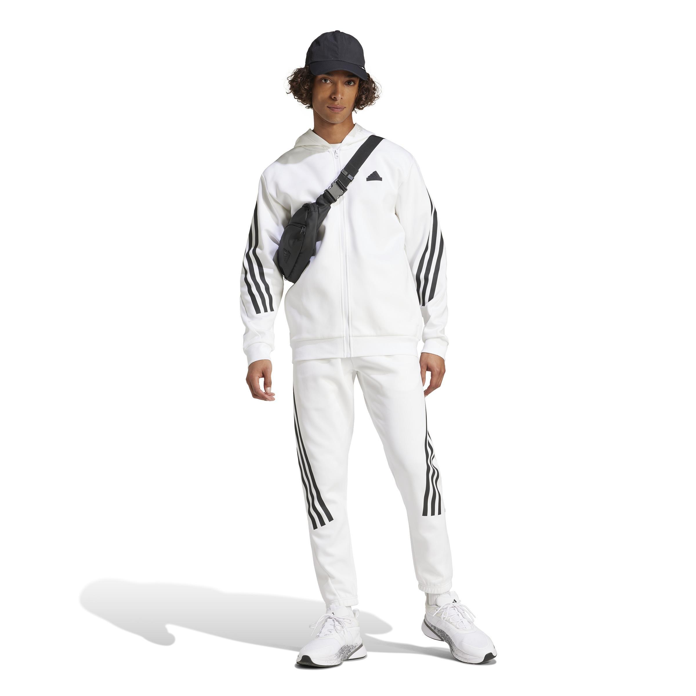 Men Future Icons 3-Stripes Joggers, White, A701_ONE, large image number 2