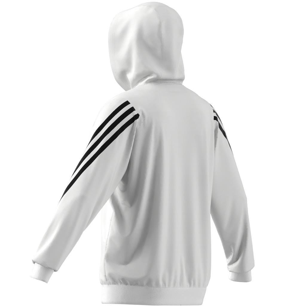 Future Icons 3-Stripes Full Zip Hoodie, White, A701_ONE, large image number 8