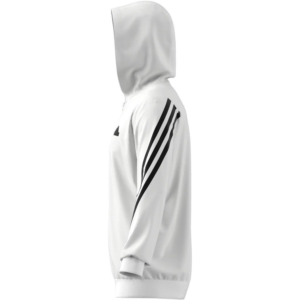 Future Icons 3-Stripes Full Zip Hoodie, White, A701_ONE, large image number 14