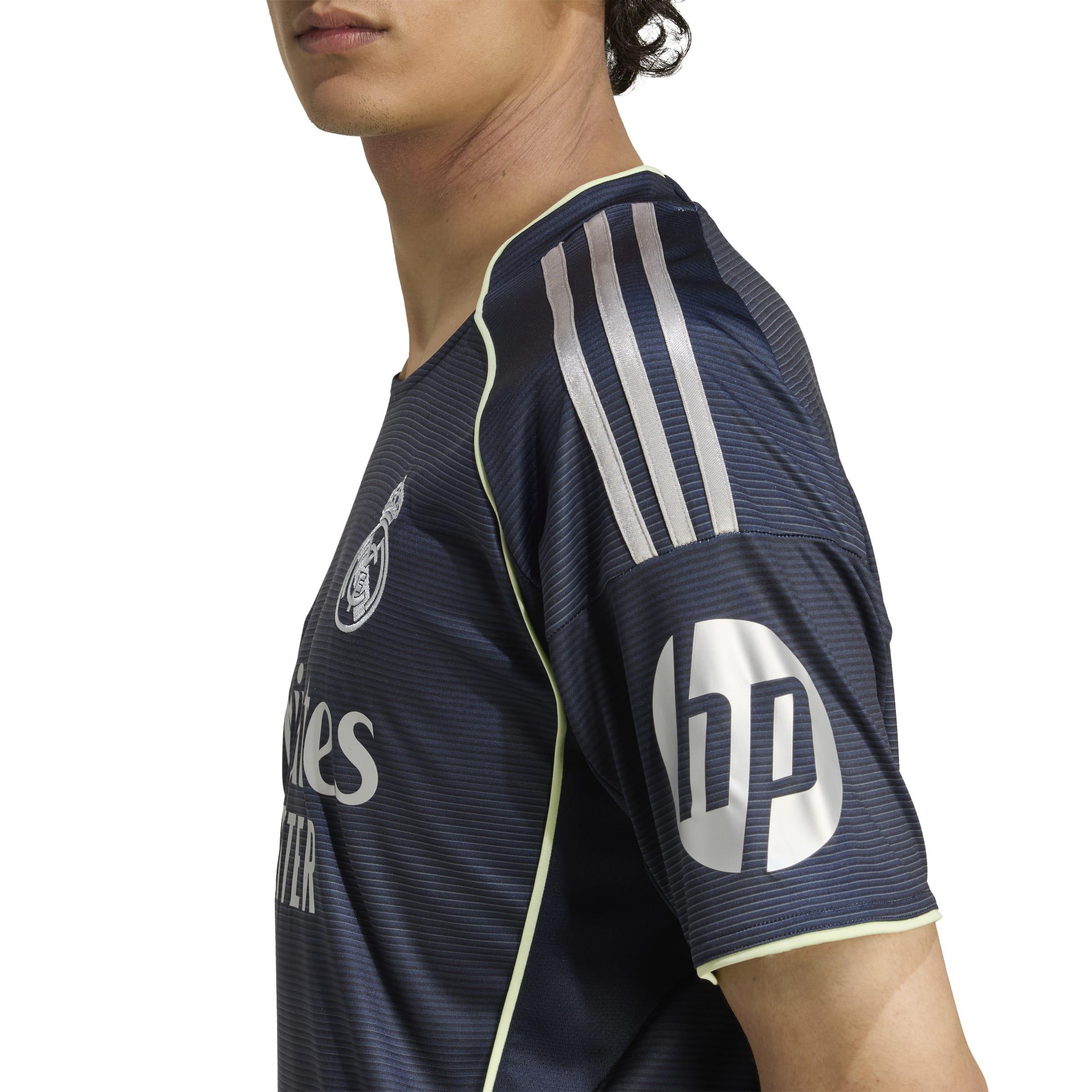 Real Madrid 25/26 Away Jersey, Blue, A701_ONE, large image number 4