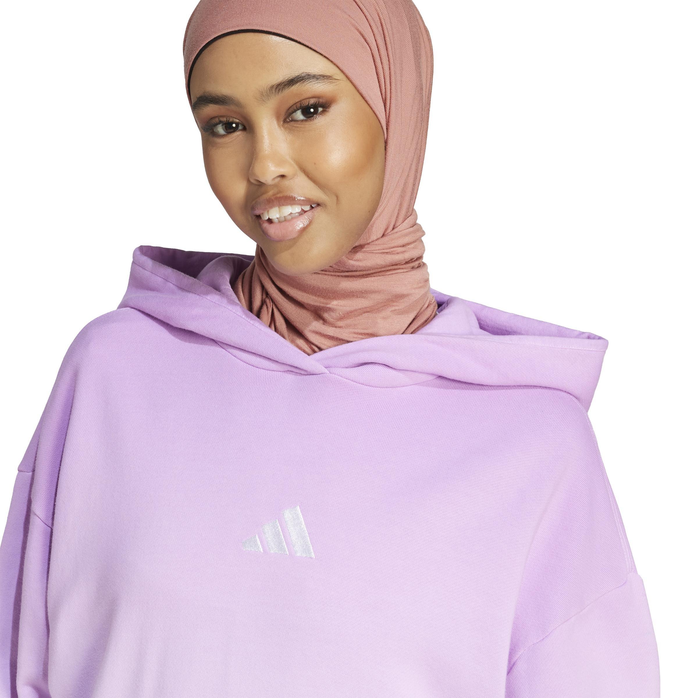 ALL SZN Loose Dip-Dye Hoodie, White, A701_ONE, large image number 3