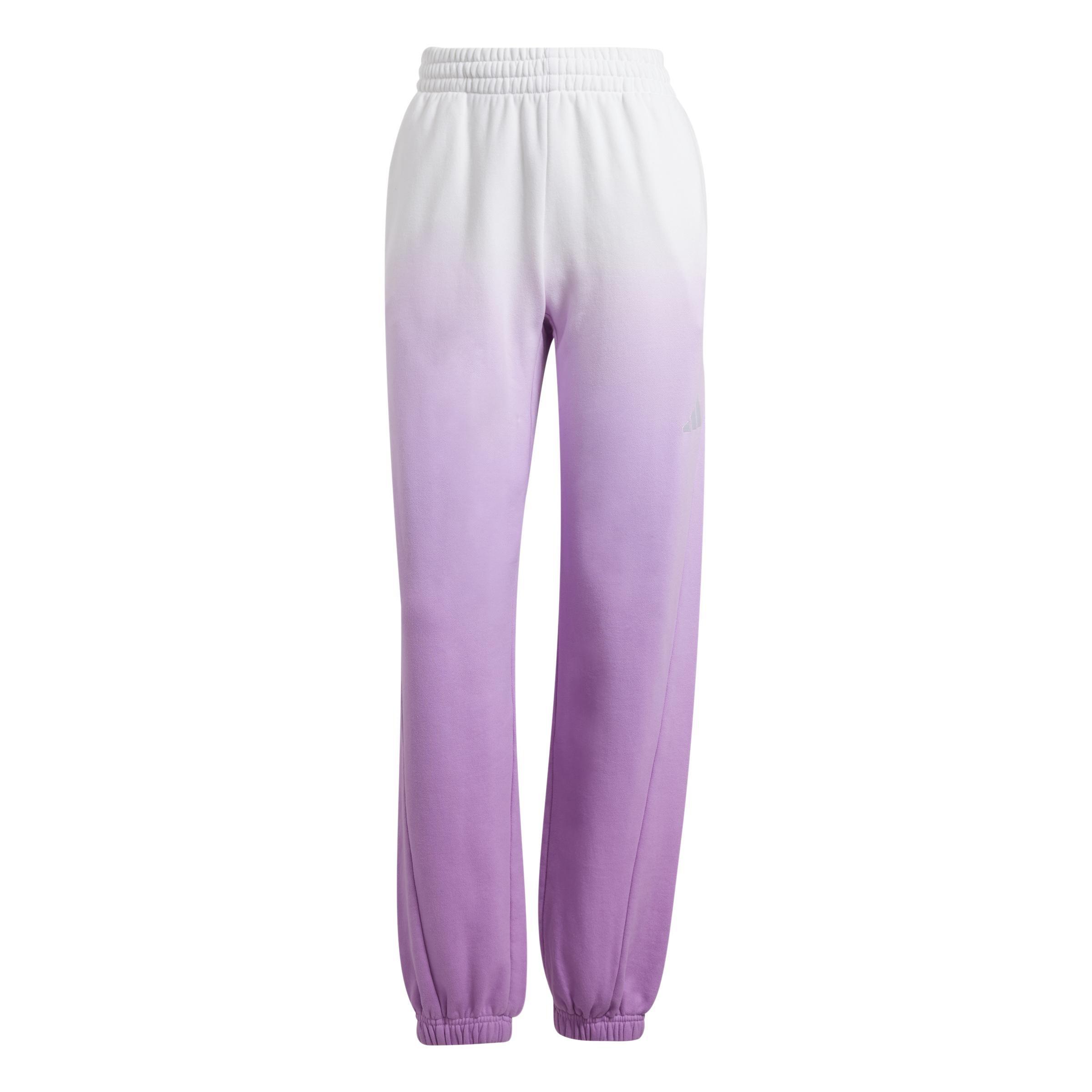 ALL SZN Mid-Rise Dip-Dye Joggers, White, , large image number 0