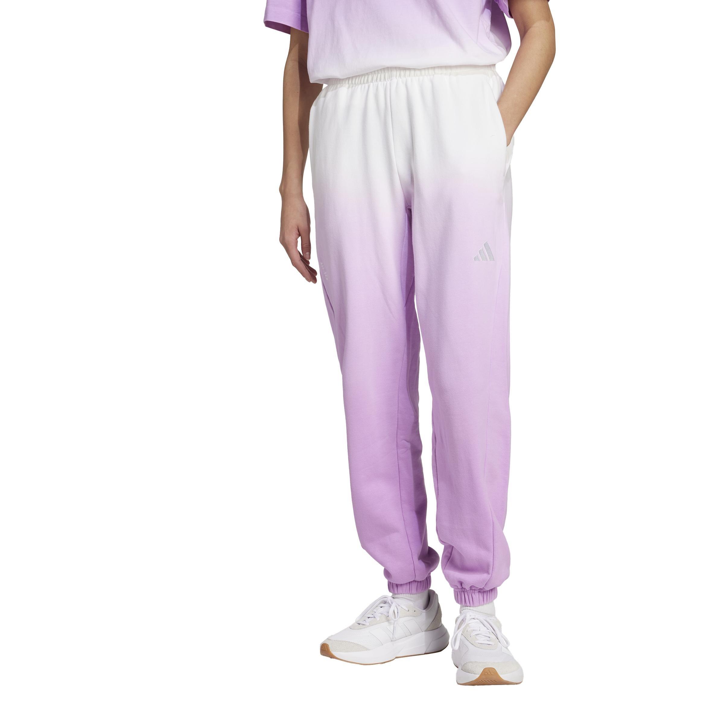 ALL SZN Mid-Rise Dip-Dye Joggers, White, , large image number 6