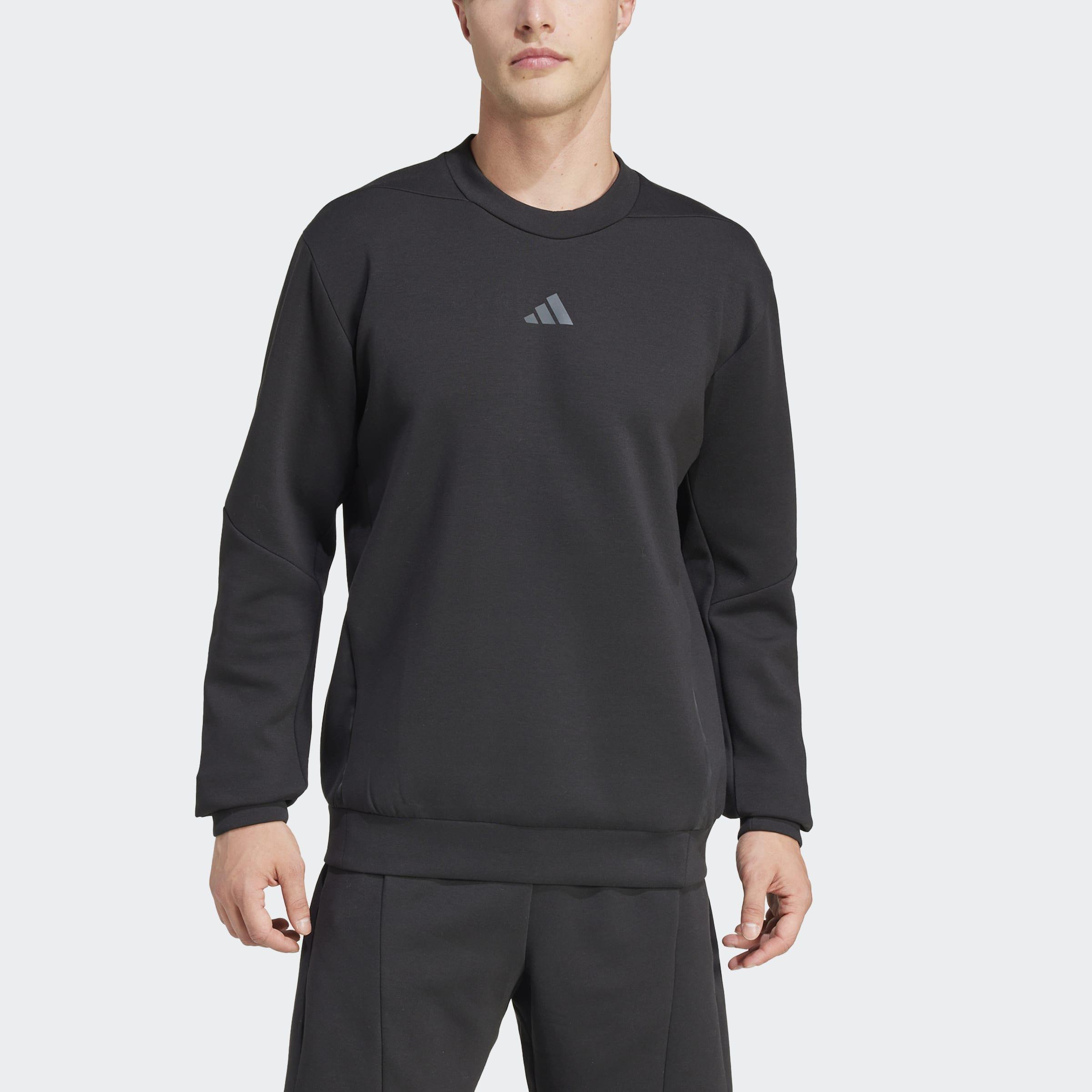 Designed for Training Crew Sweatshirt, Black, A701_ONE, large image number 1