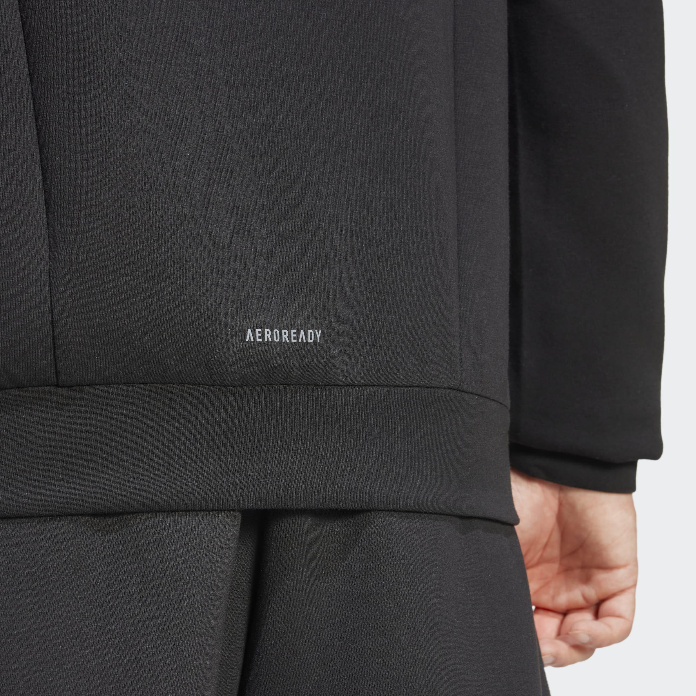 Designed for Training Crew Sweatshirt, Black, A701_ONE, large image number 4