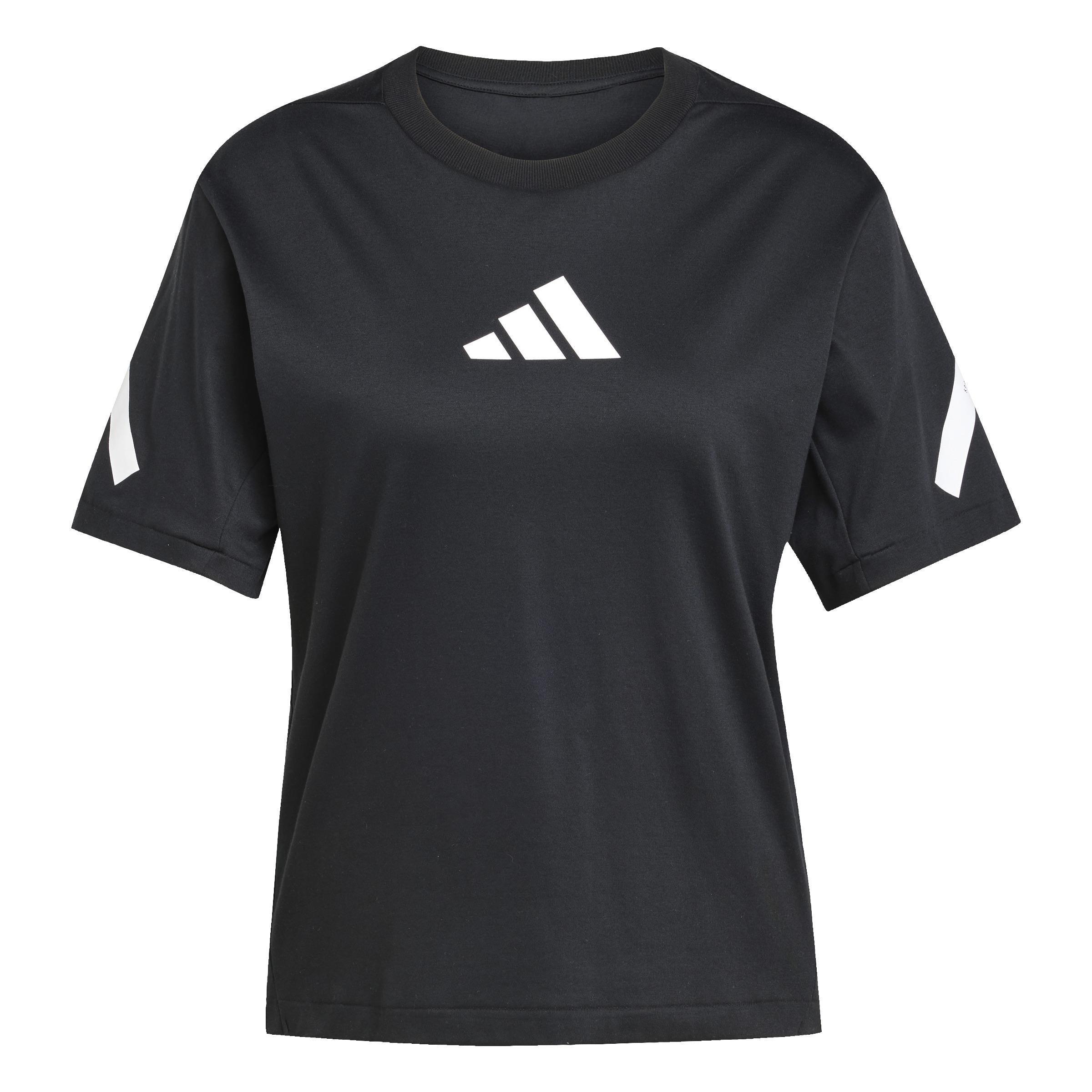 adidas Z.N.E. T-Shirt, Black, A701_ONE, large image number 1